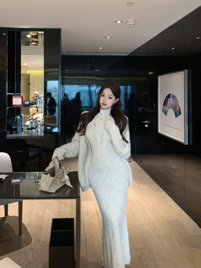 Set Len + Áo Choàng Ôm Body Sang Chảnh_thumbnail_7