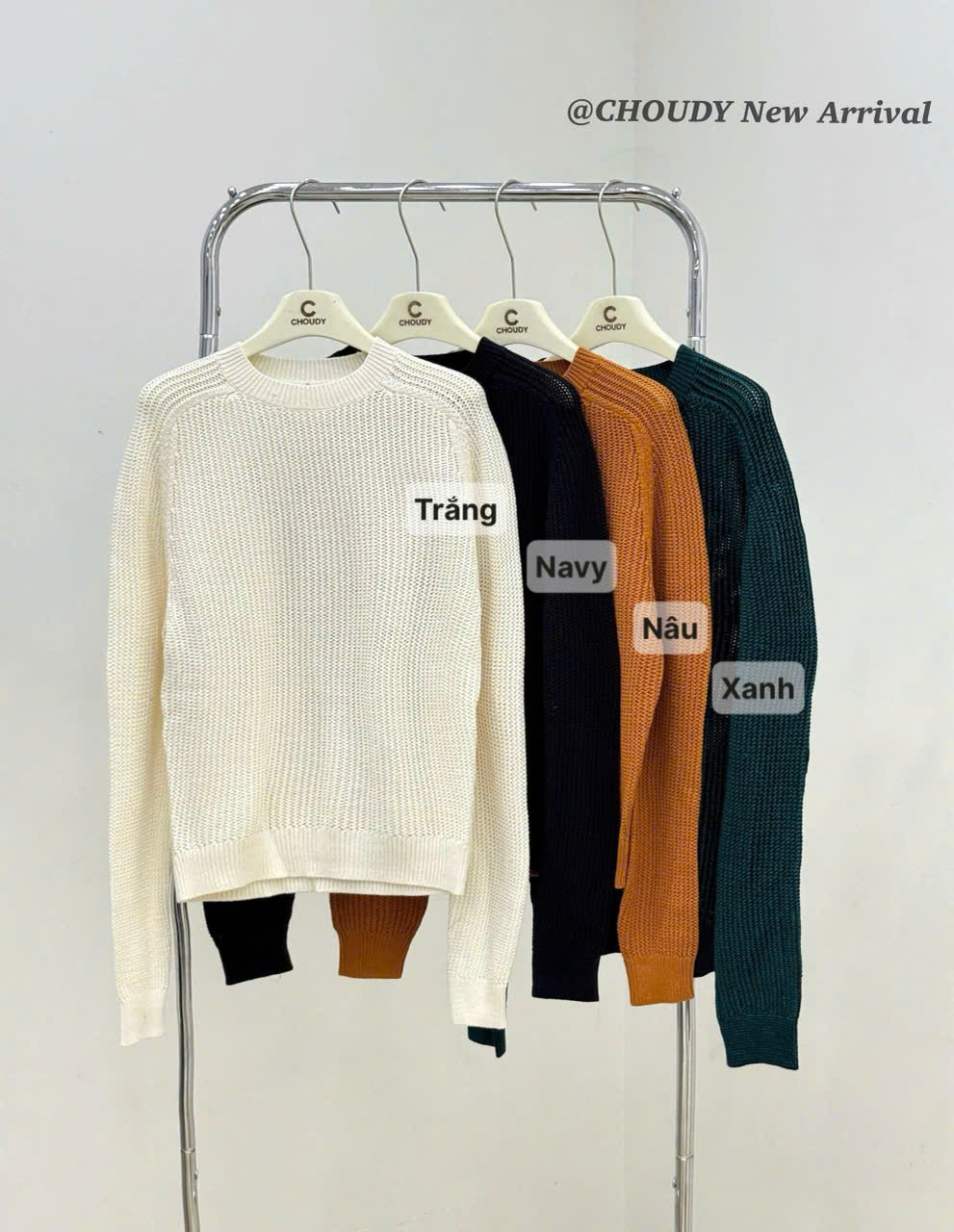 A544 ÁO DỆT KIM TAY DÀI 4 MÀU_thumbnail_1