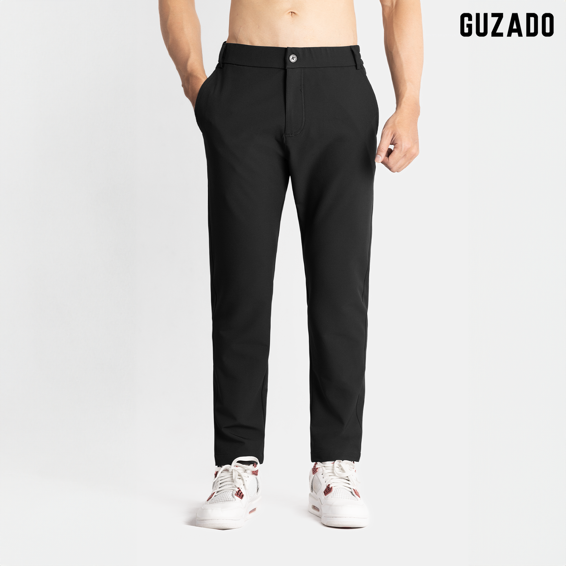 Quần Âu Nam GUZADO Cao Cấp , Cạp Cúc GDC03_thumbnail_17