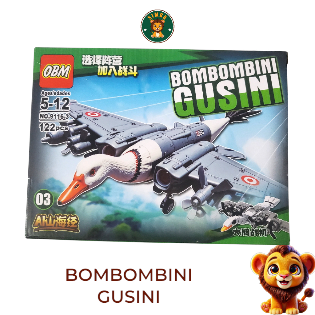 Bộ Xếp Hình Lắp Ghép Mô Hình Brainrot (4 Mẫu) Simba Shop Đồ Chơi Phát Triển Tư Duy Sáng Tạo Cho Bé_thumbnail_1