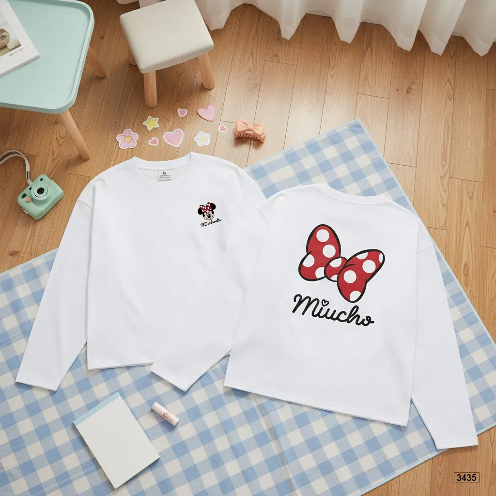Áo thun boxy tay dài Kitty siêu yêu Miucho 3449_thumbnail_7