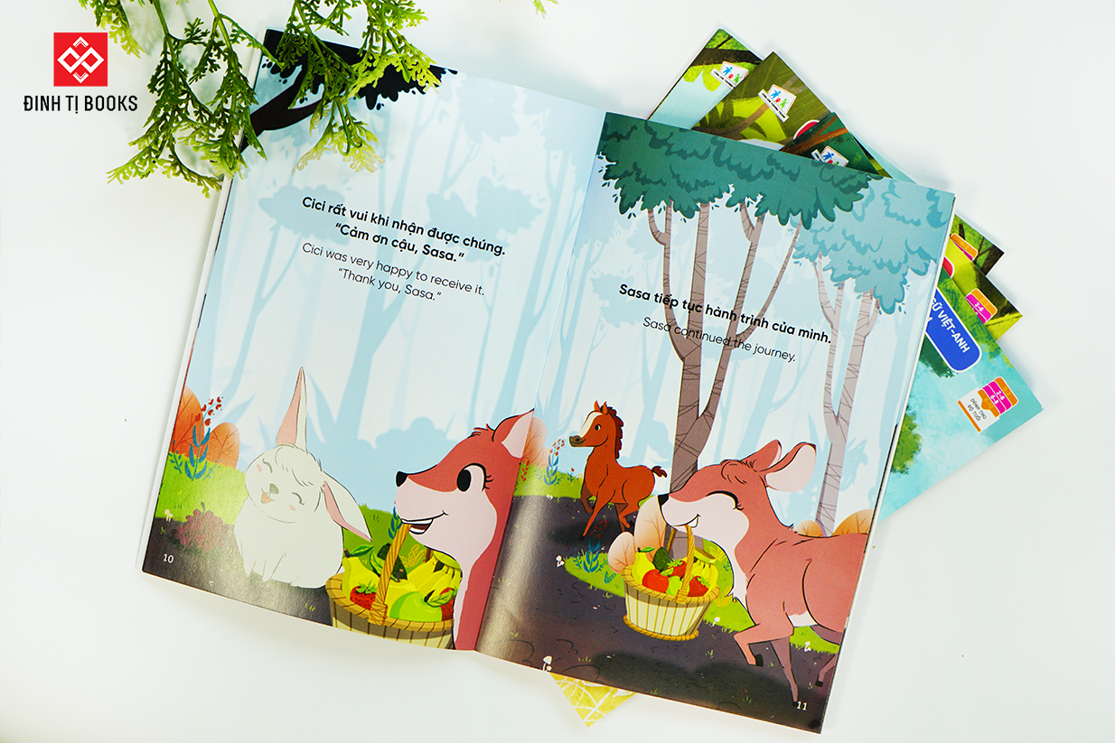 Combo 6c Truyện tranh song ngữ Việt-Anh dành cho trẻ em - Cùng học cư xử tốt_thumbnail_4