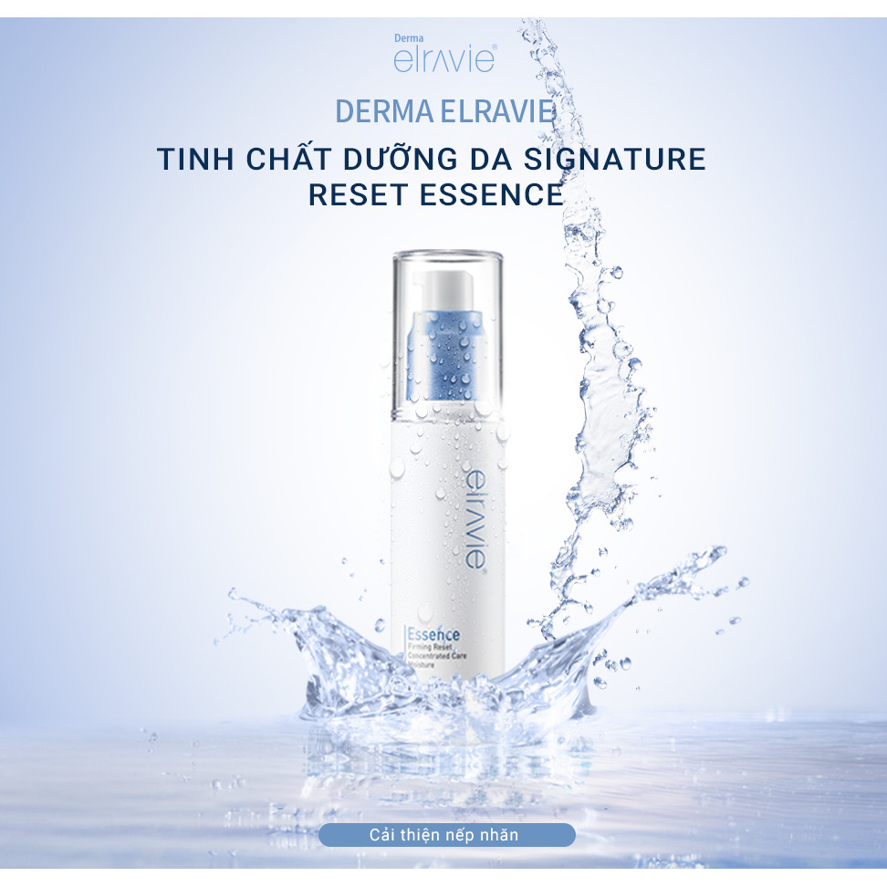 Tinh Chất  Dưỡng Ẩm, Giảm Nhăn, Phục Hồi Săn Chắc, Trắng Sáng  Làn Da Elravie Signature Reset Essence 50ml_thumbnail_3