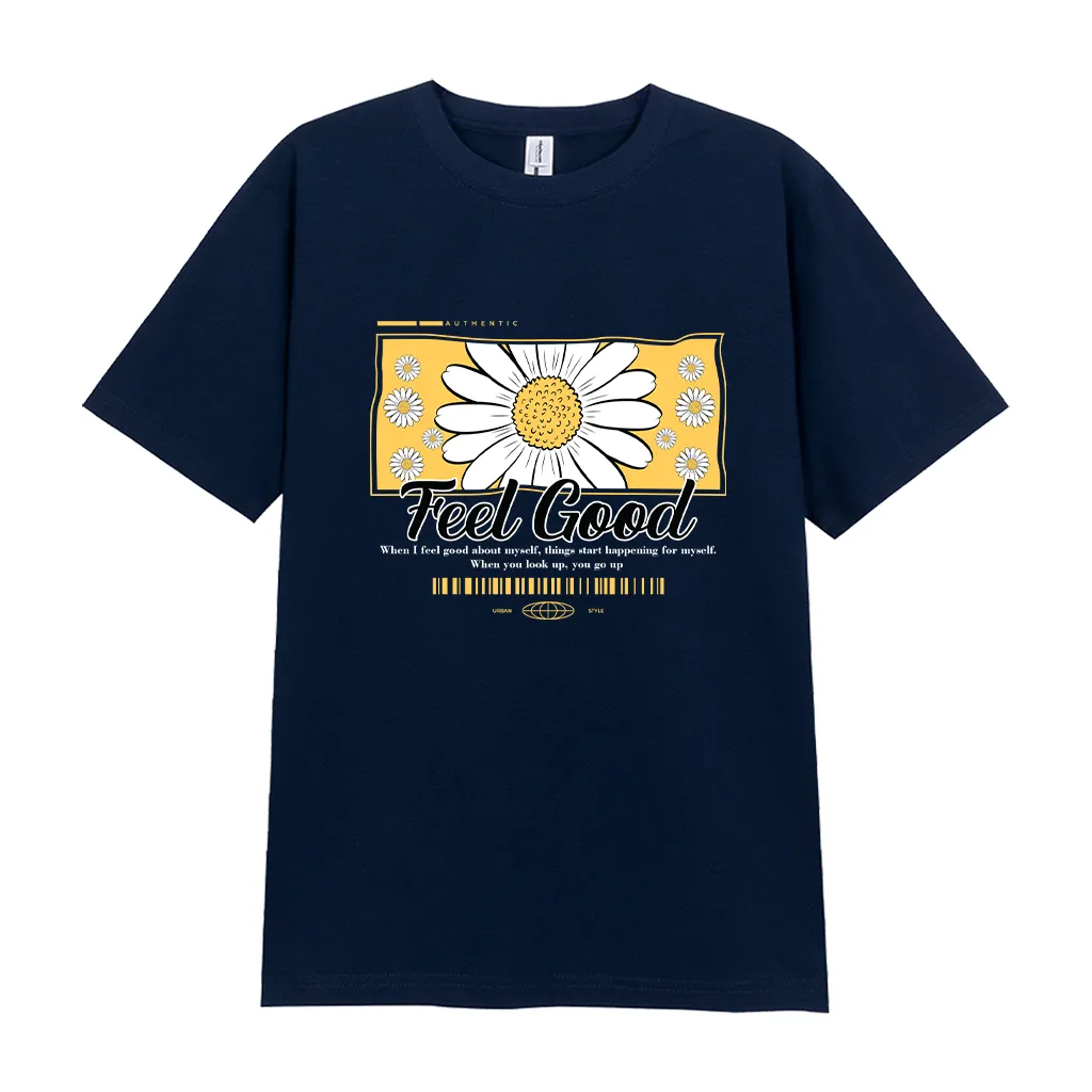 Áo thun nữ form vừa Feel Good 2536 Miucho Chic tay ngắn cổ tròn vải cotton cao cấp thoáng mát in mix_thumbnail_10