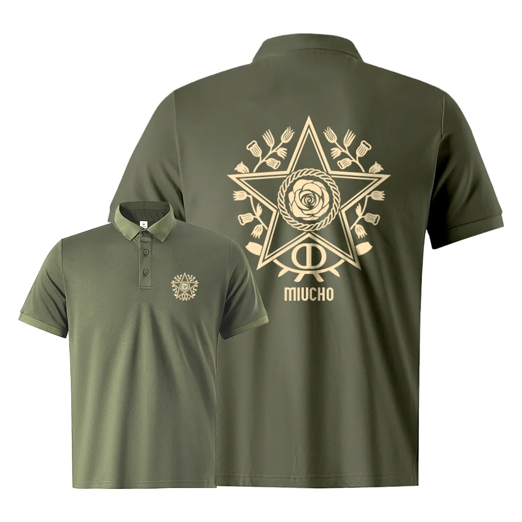 Áo polo form regular trẻ trung nam tính 2504 Miucho Iconic vải cá sấu thoáng mát cổ trụ in artwork_thumbnail_7