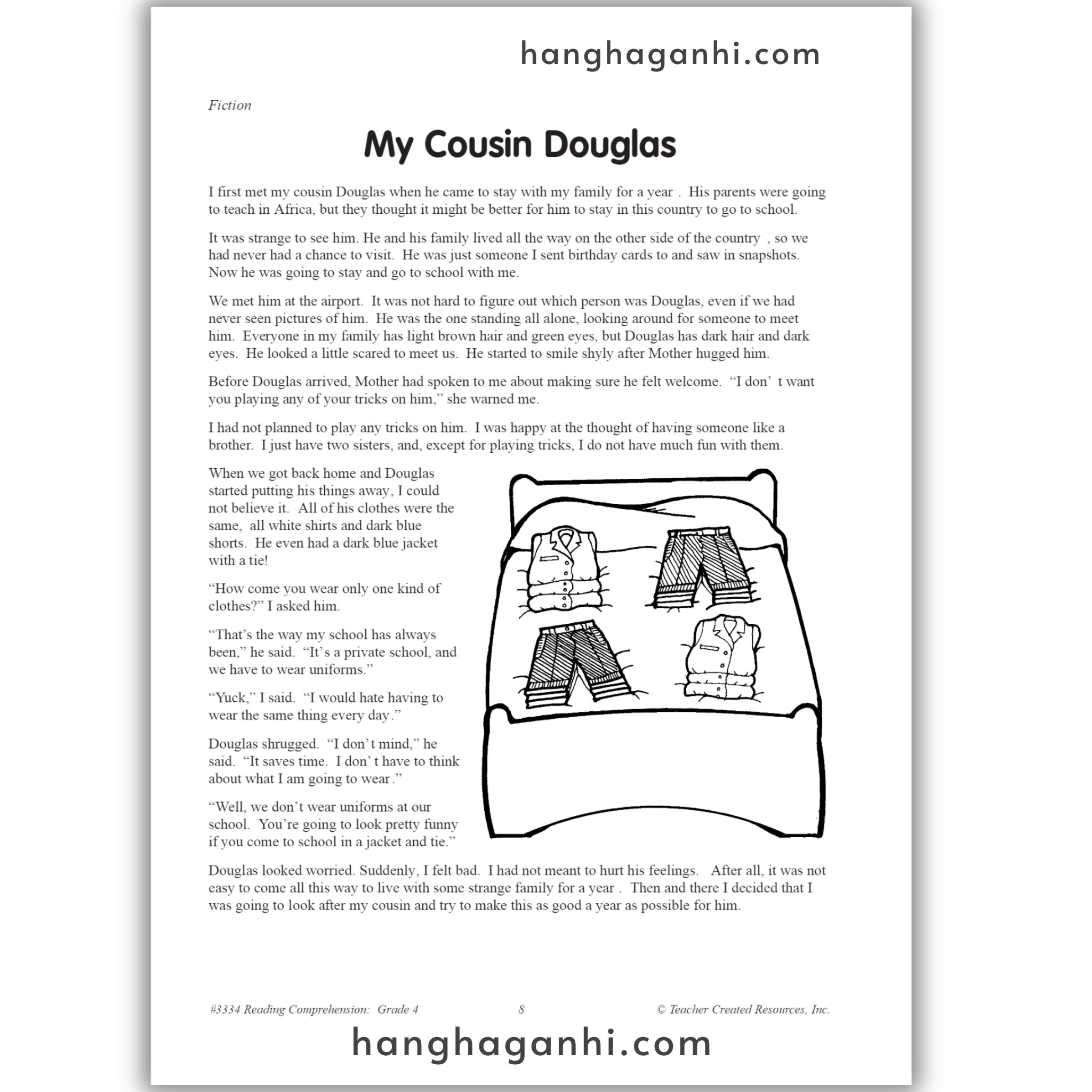 Reading Comprehension Grade 4 Teacher Created Resources, sách đọc hiểu lớp 4_thumbnail_4