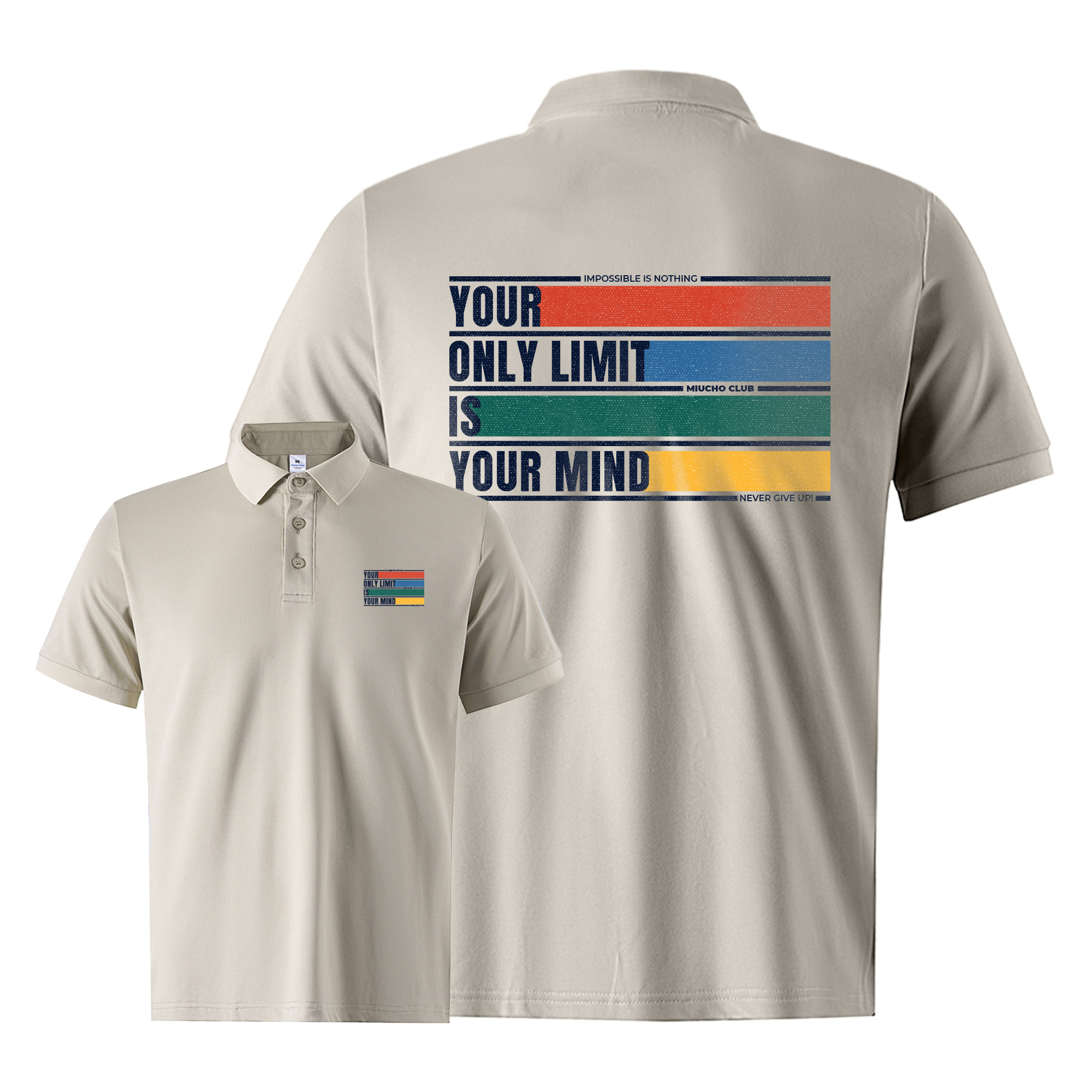 Áo polo nam cao cấp form vừa 2051 Miucho Iconic cổ trụ vải cá sấu polyester thoáng mát in mix_thumbnail_10