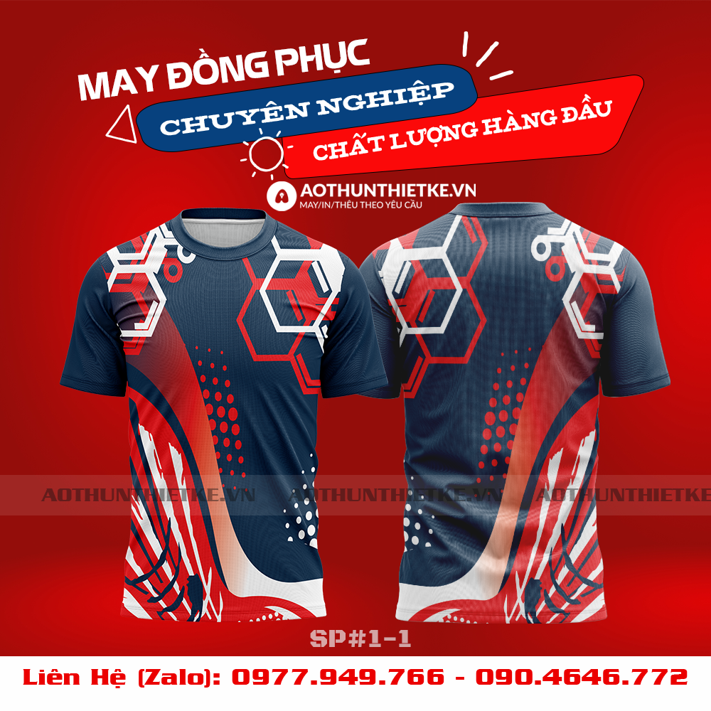 Mẫu Áo Thể Thao Cầu Lông Thiết Kế - AP04