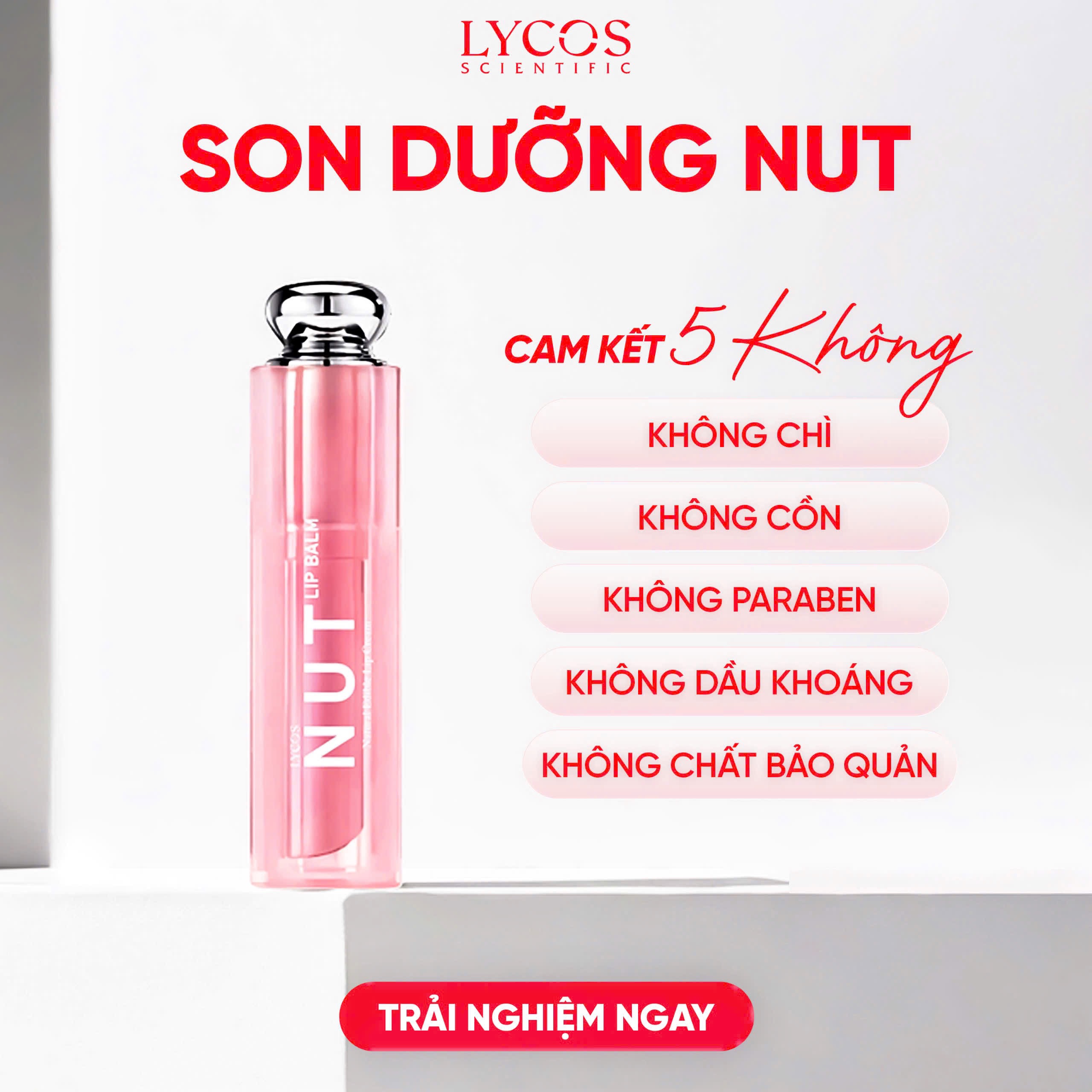 Son Dưỡng LYCOS Lip Balm Nut Dưỡng Ẩm, Làm Mềm & Cho Đôi Môi Tươi Tắn 10g_thumbnail_8
