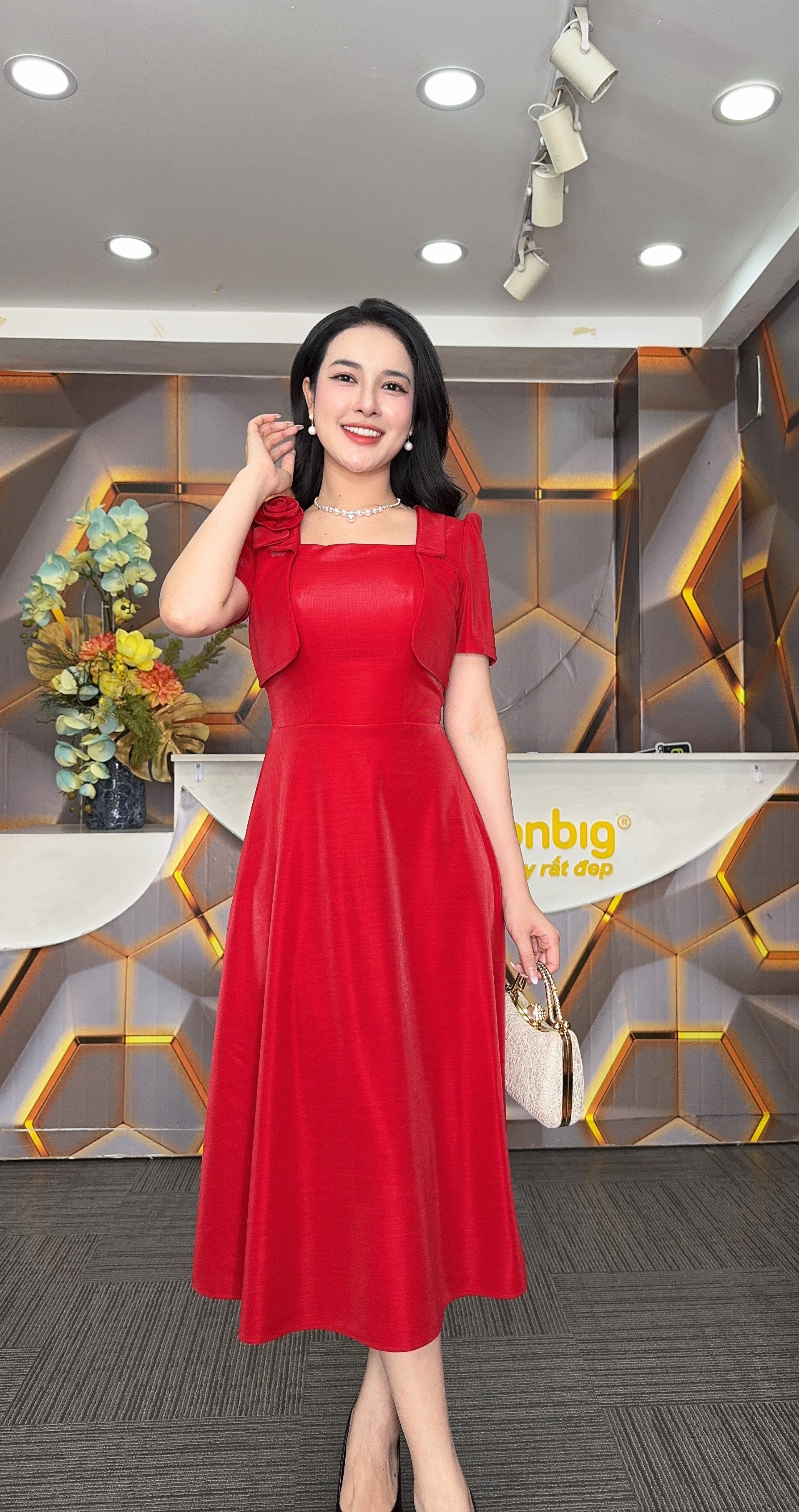 Đầm xòe - Y1897 - Thương hiệu Zonbig_thumbnail_3