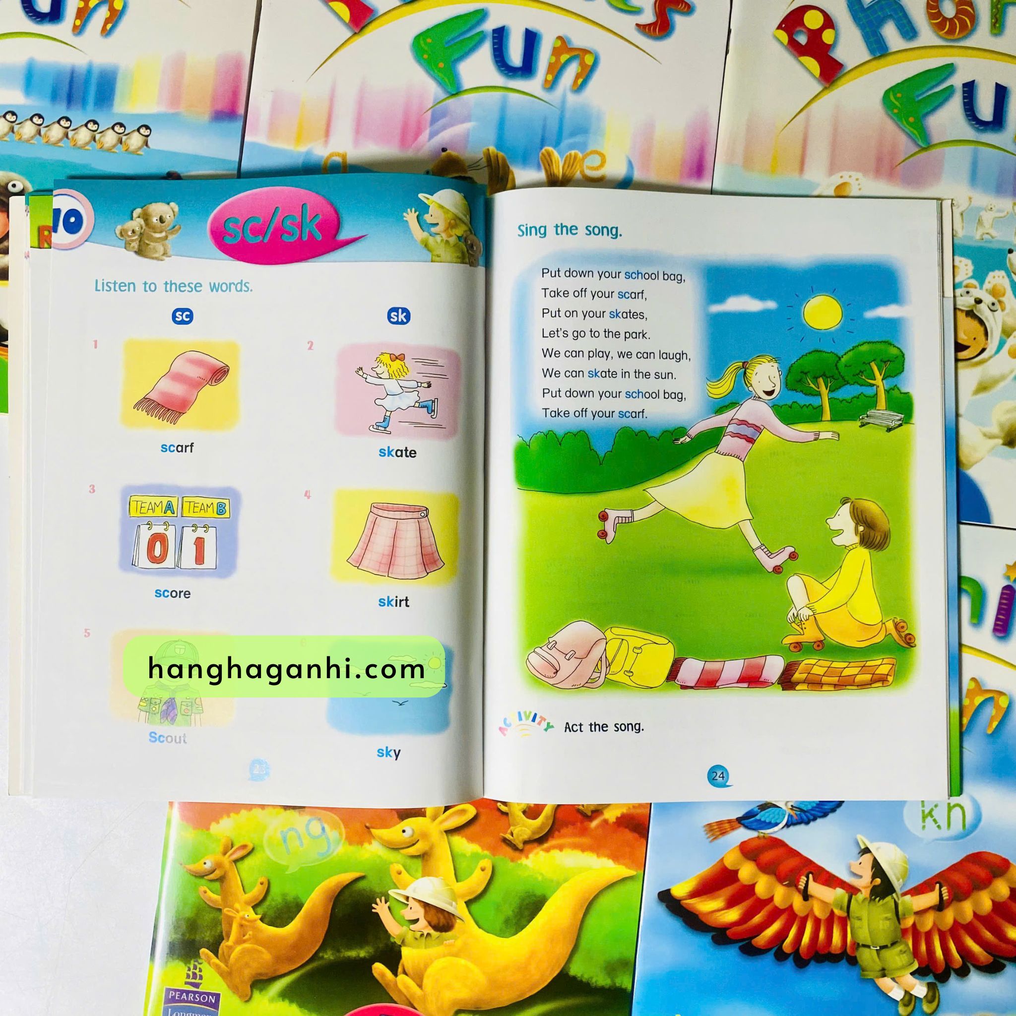 Phonics Fun 6 level sách nhập kèm file nghe_thumbnail_6