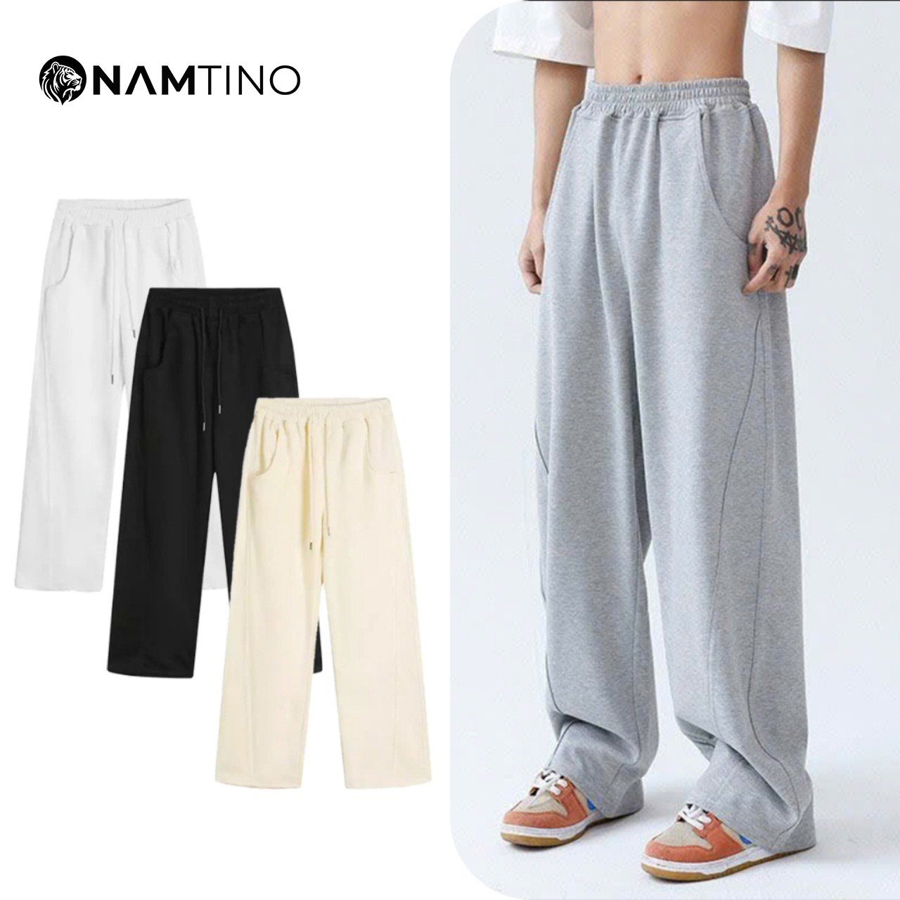 Quần Dài Form Rộng NAMTINO 