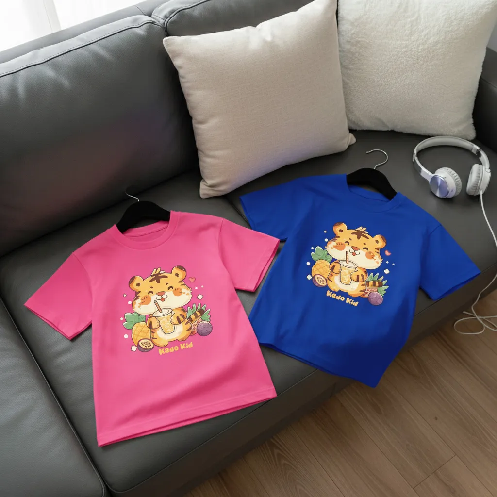 Áo thun bé trai bé gái 12 con giáp tuổi Dần Kado 3161_thumbnail_6