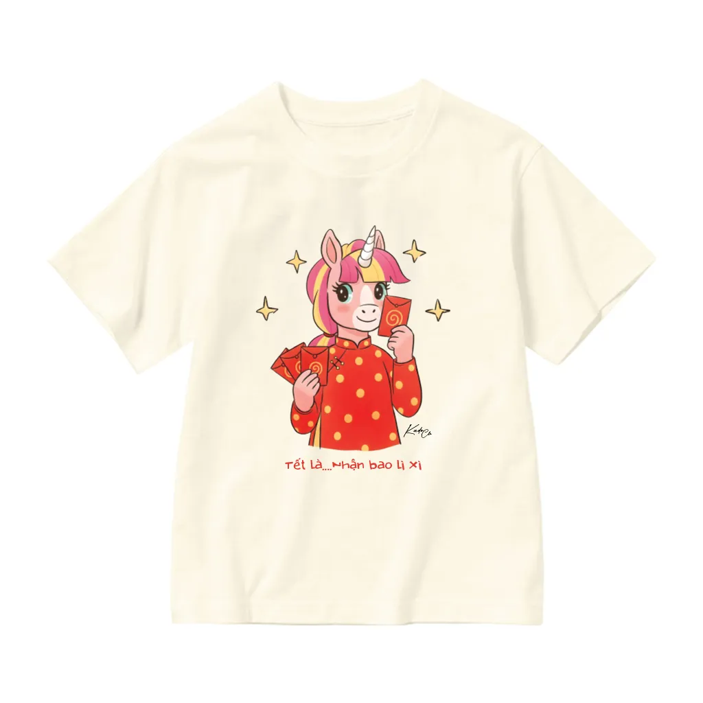 Áo thun bé trai bé gái Kado chất vải cotton cao cấp thoáng mát Tết Bính Ngọ 2860_thumbnail_20