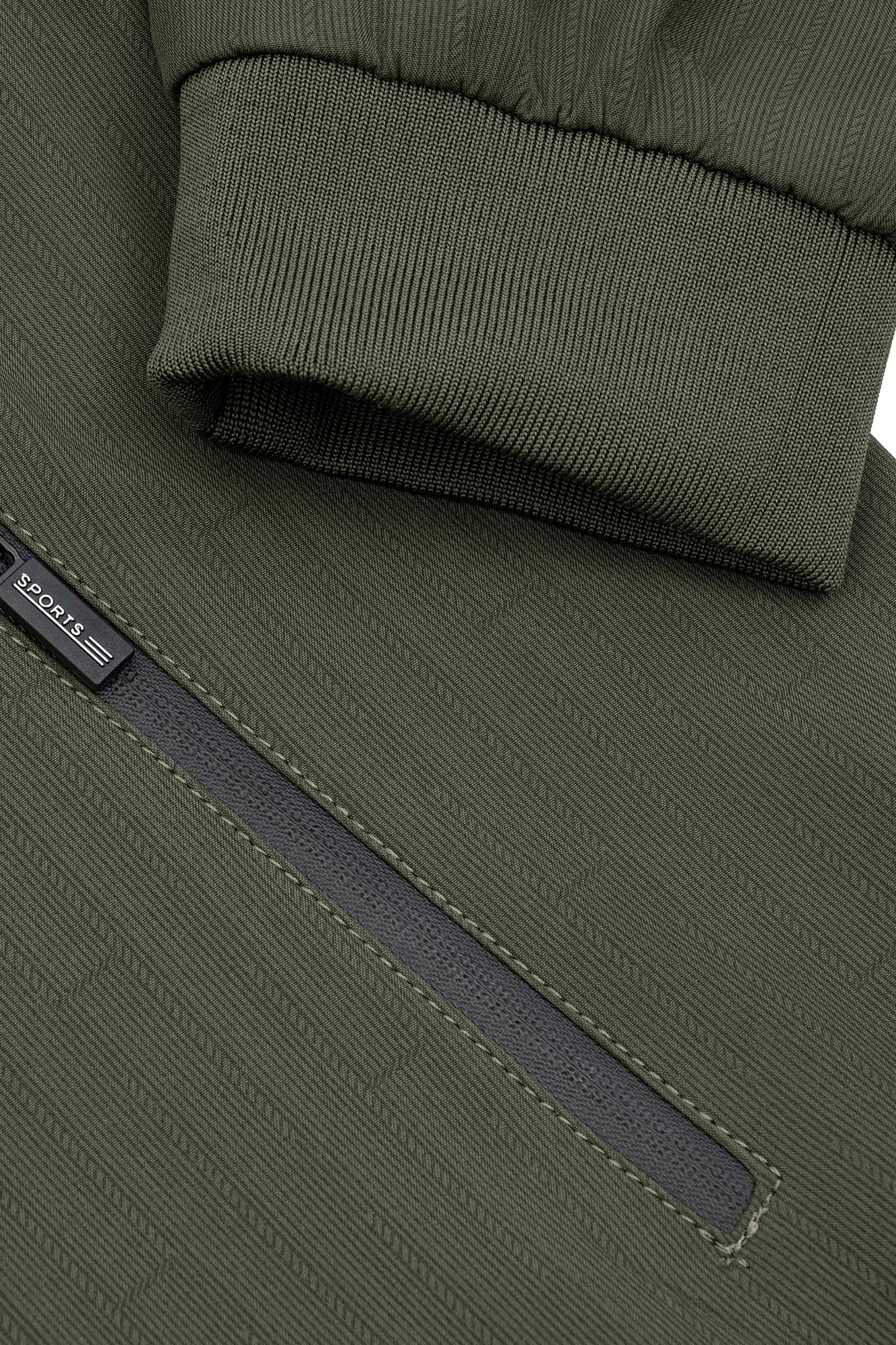 Áo Khoác Bo Dệt Cổ Đứng Trung Niên ANCHI Chất Liệu Poly Cao Cấp_thumbnail_4