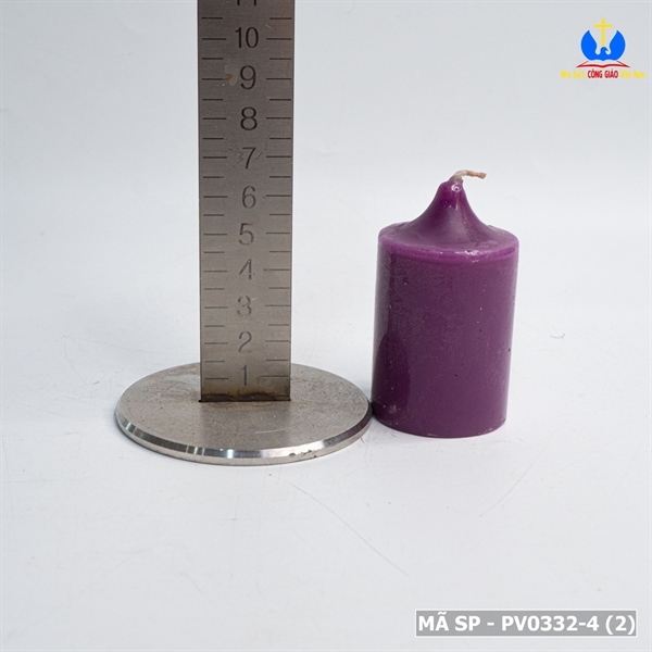 Nến Votive vỉ 6 viên màu tím Vivian_thumbnail_1