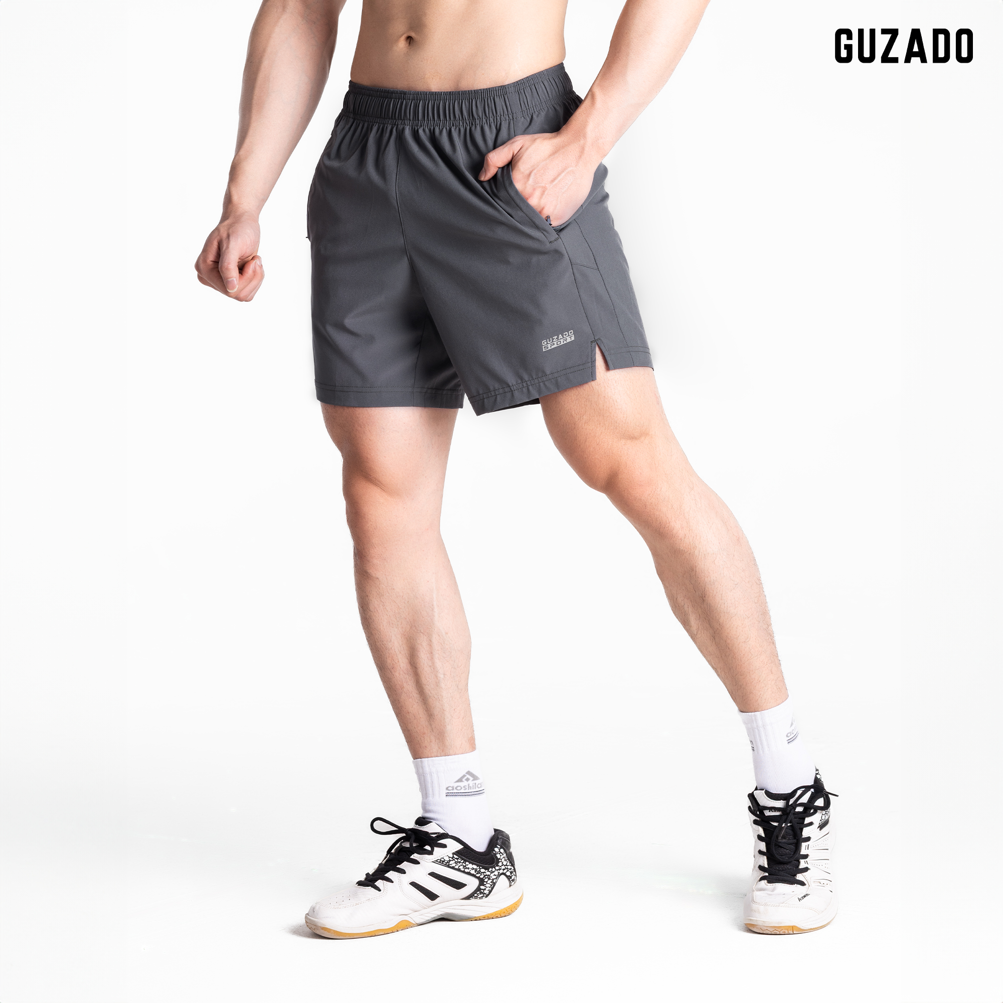 Quần Run GUZADO Quần Tập Gym, Chạy Bộ, Chất Gió Mềm Mịn GSR11_thumbnail_12