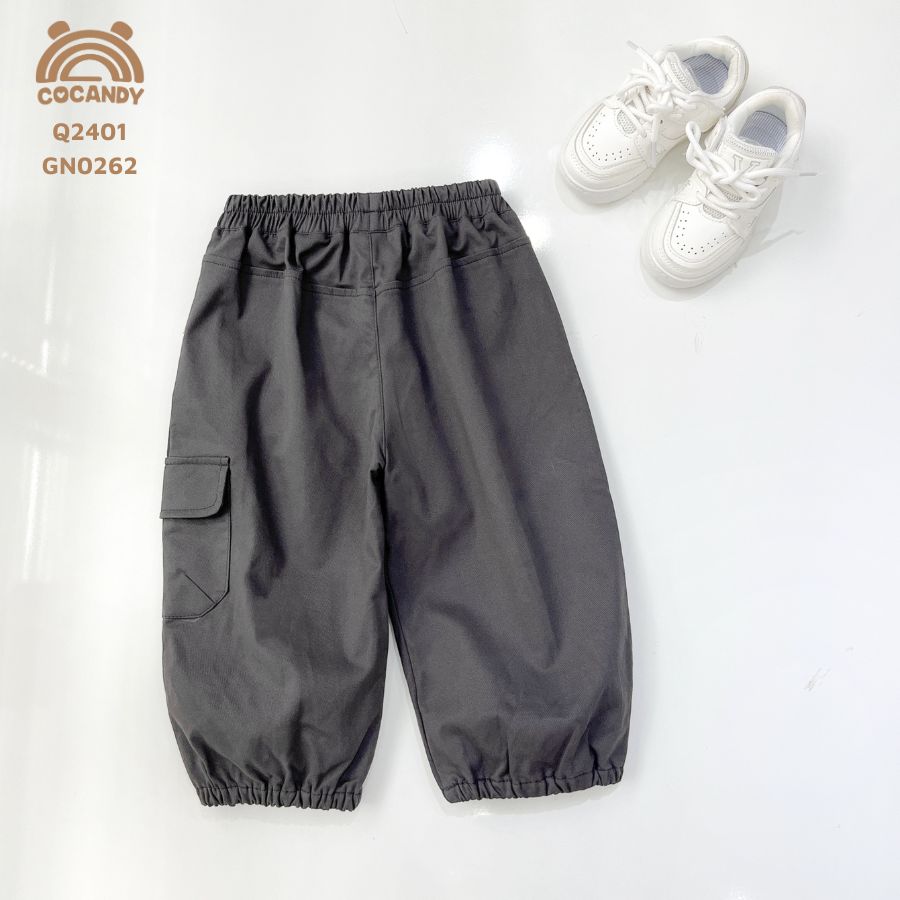 Quần dài GHI ĐẬM 1 túi cúc bo gấu_thumbnail_2