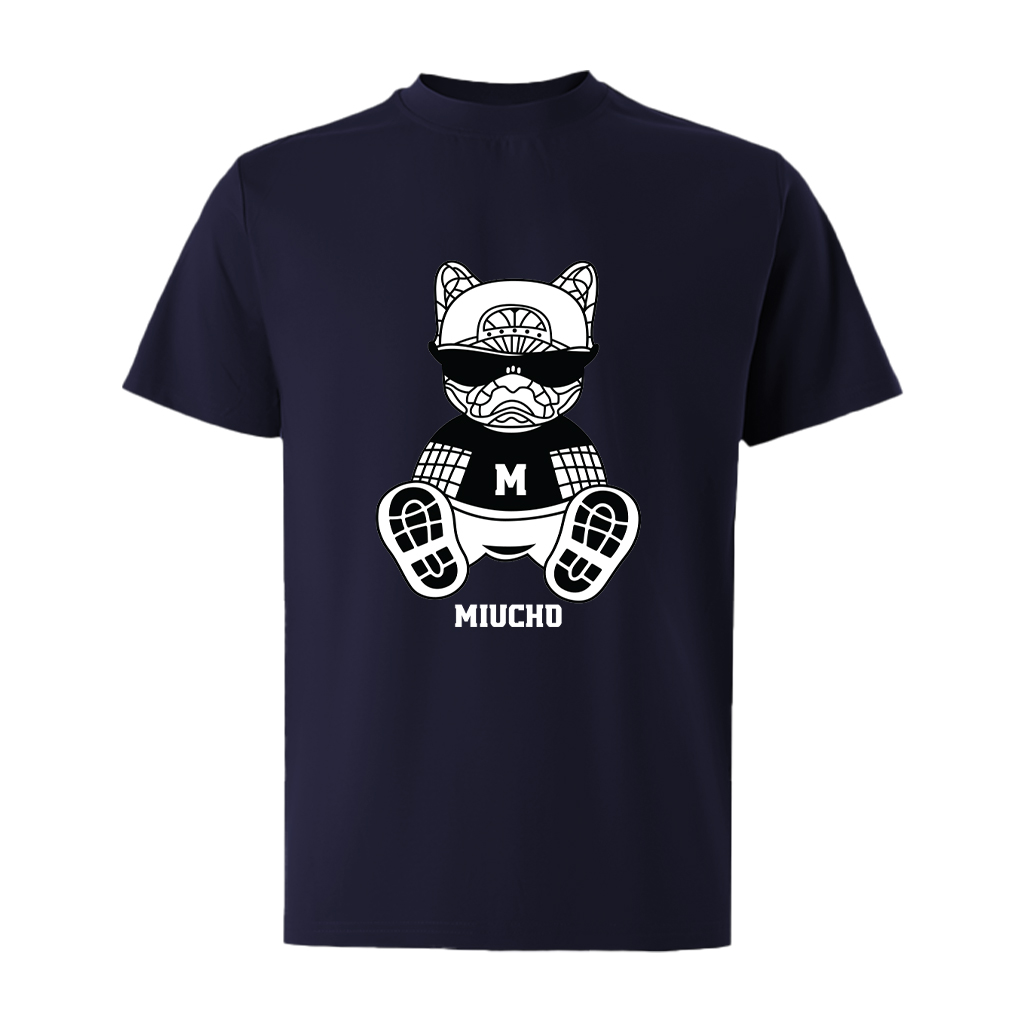 Áo phông nam form rộng 1923 Miucho Iconic vải cotton 4c thoáng mát cổ tròn in artwork_thumbnail_16