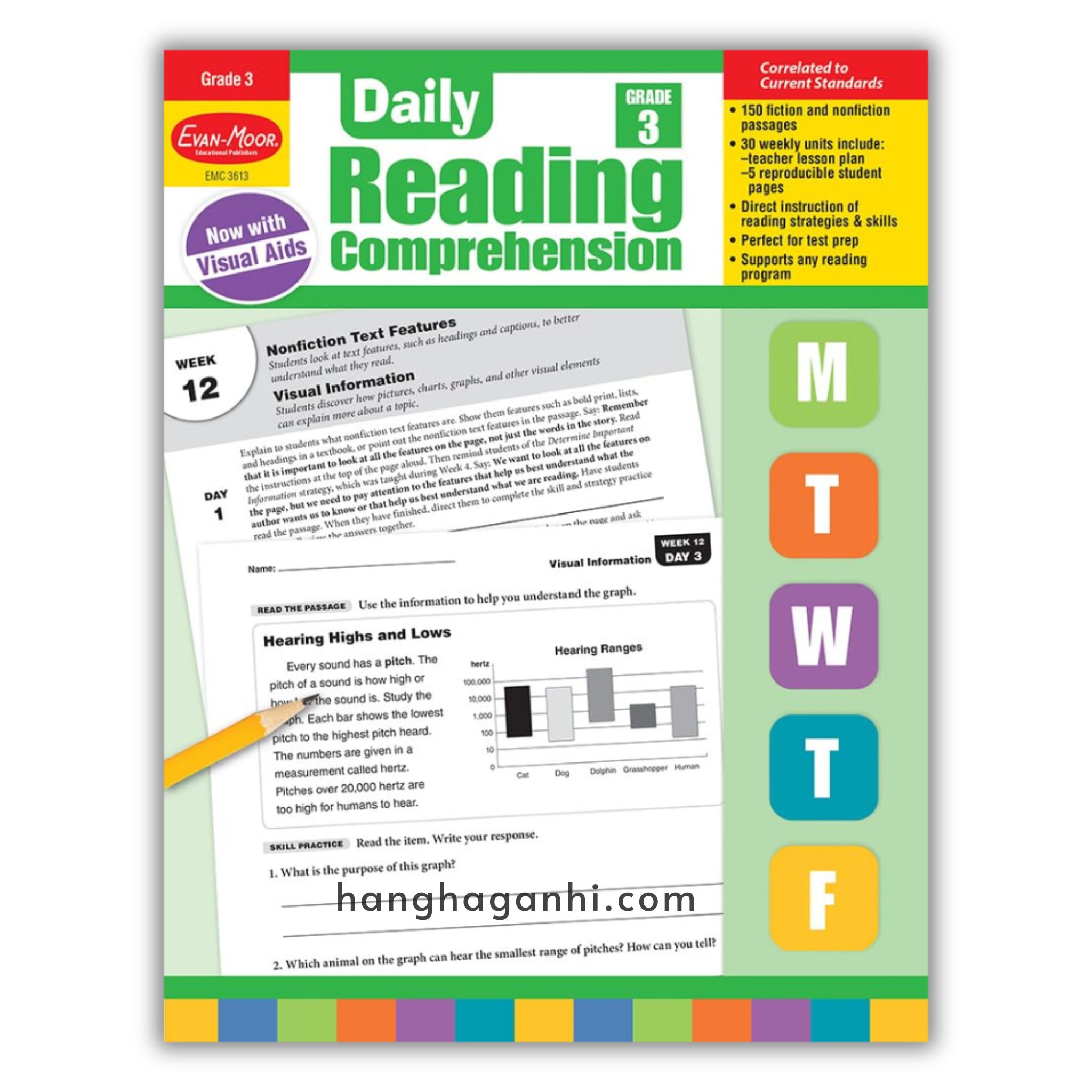 Bộ sách Daily Reading Comprehension – 8 Cuốn – Sách luyện đọc hiểu cho bé của nhà xuất bản Evan Moor_thumbnail_4