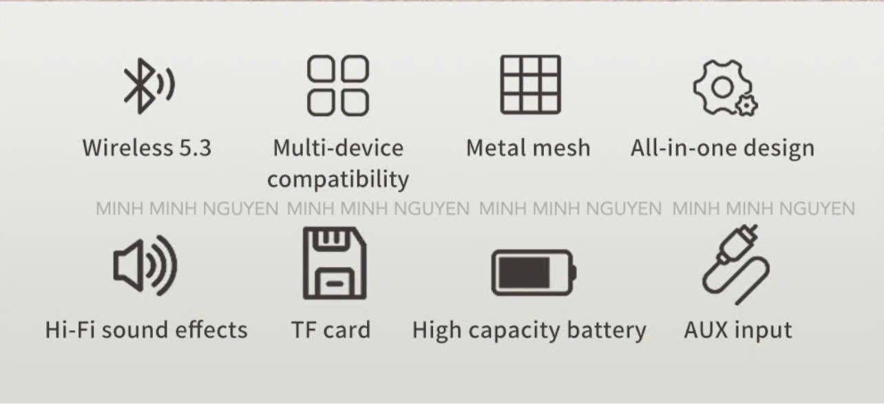 Loa Bluetooth Đen Recci - RSK-W32-BLACK_thumbnail_6