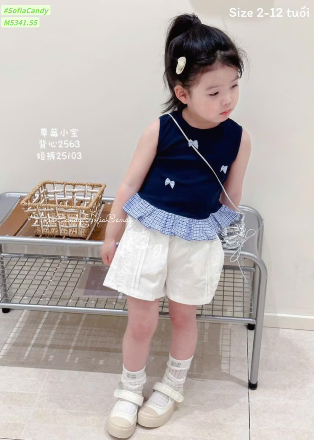 S42 SET BỘ NƠ QUẦN SHORT TRẮNG_thumbnail_4