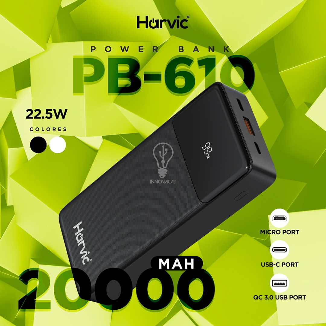 🔋 Batería HARVIC (20.000 mAh) PB-610_thumbnail_2