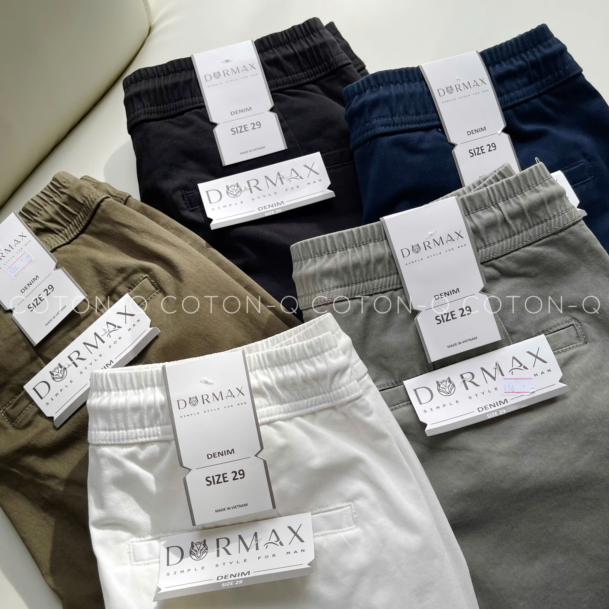 Quần short lưng thun 5M nam ( ĐEN )_thumbnail_4