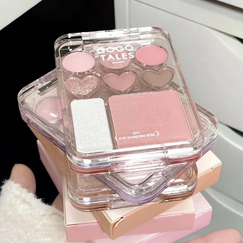 [GOGO TALES] Bảng phấn mắt má highlight 3 in 1 Gogotales Stick Sweet Heart (GT609)_thumbnail_2