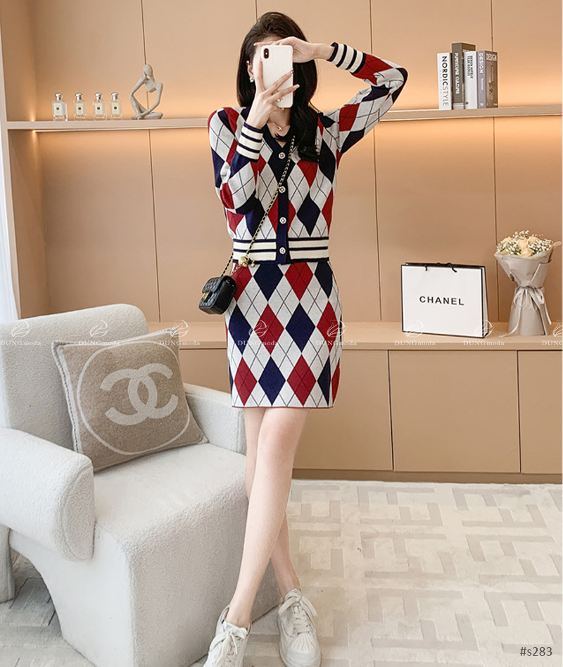 Set Đồ Len Quảng Châu S283-8909