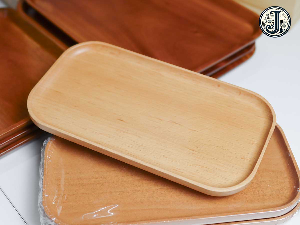 Khay Gỗ Chữ Nhật Gỗ Beech TL79 J000149