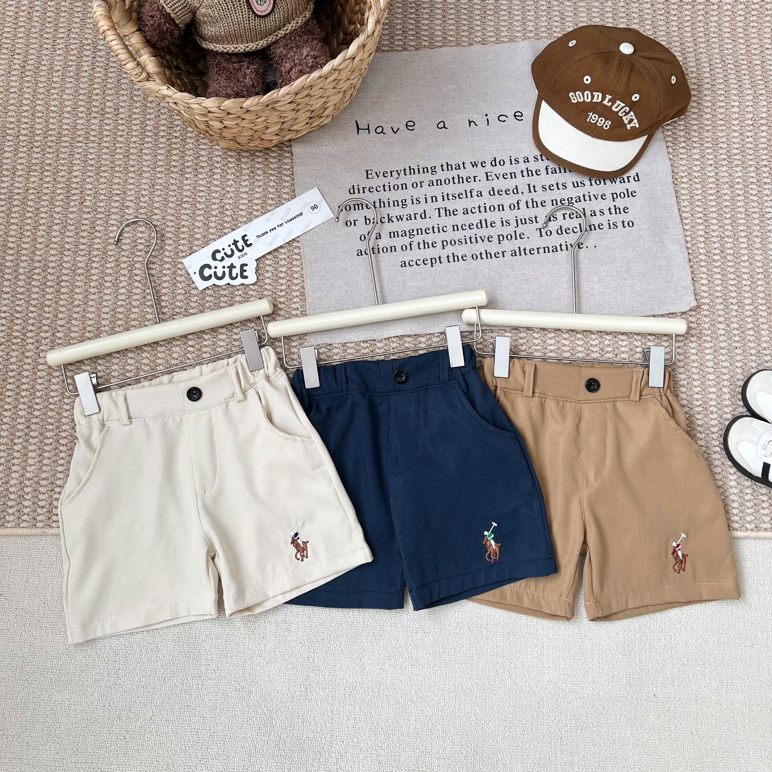 E92 SET 3 QUẦN CỘC NGỰA 1 CÚC- A107.87