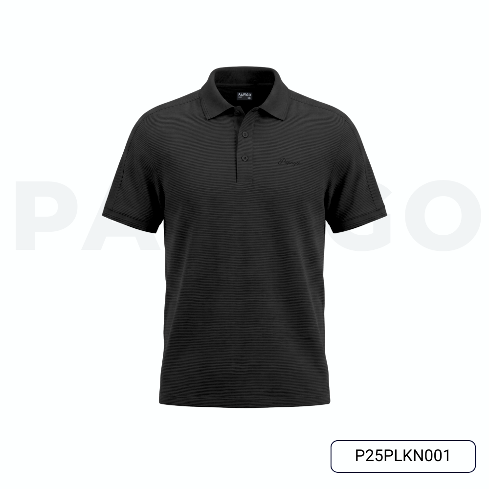 Áo polo cao cấp PAPAGO nam Trung niên form rộng thêu logo kẻ ngang - P25PLKN001_thumbnail_8