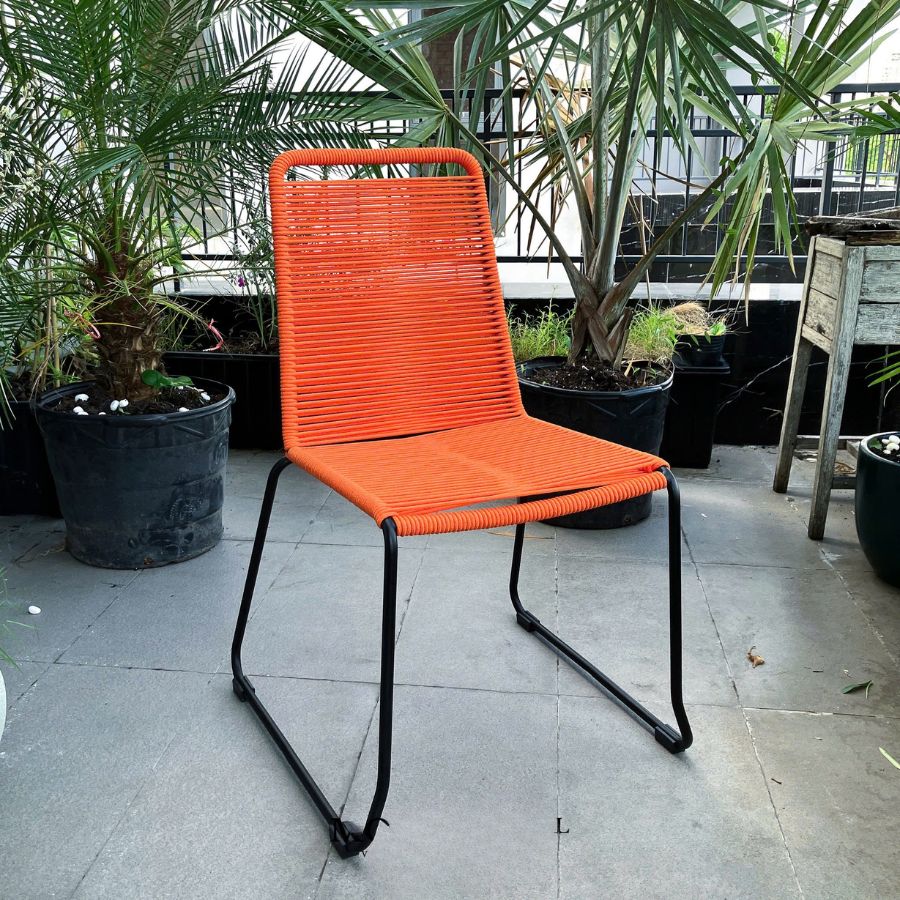 Ghế đan dây Pang Chair Modloft Carrot
