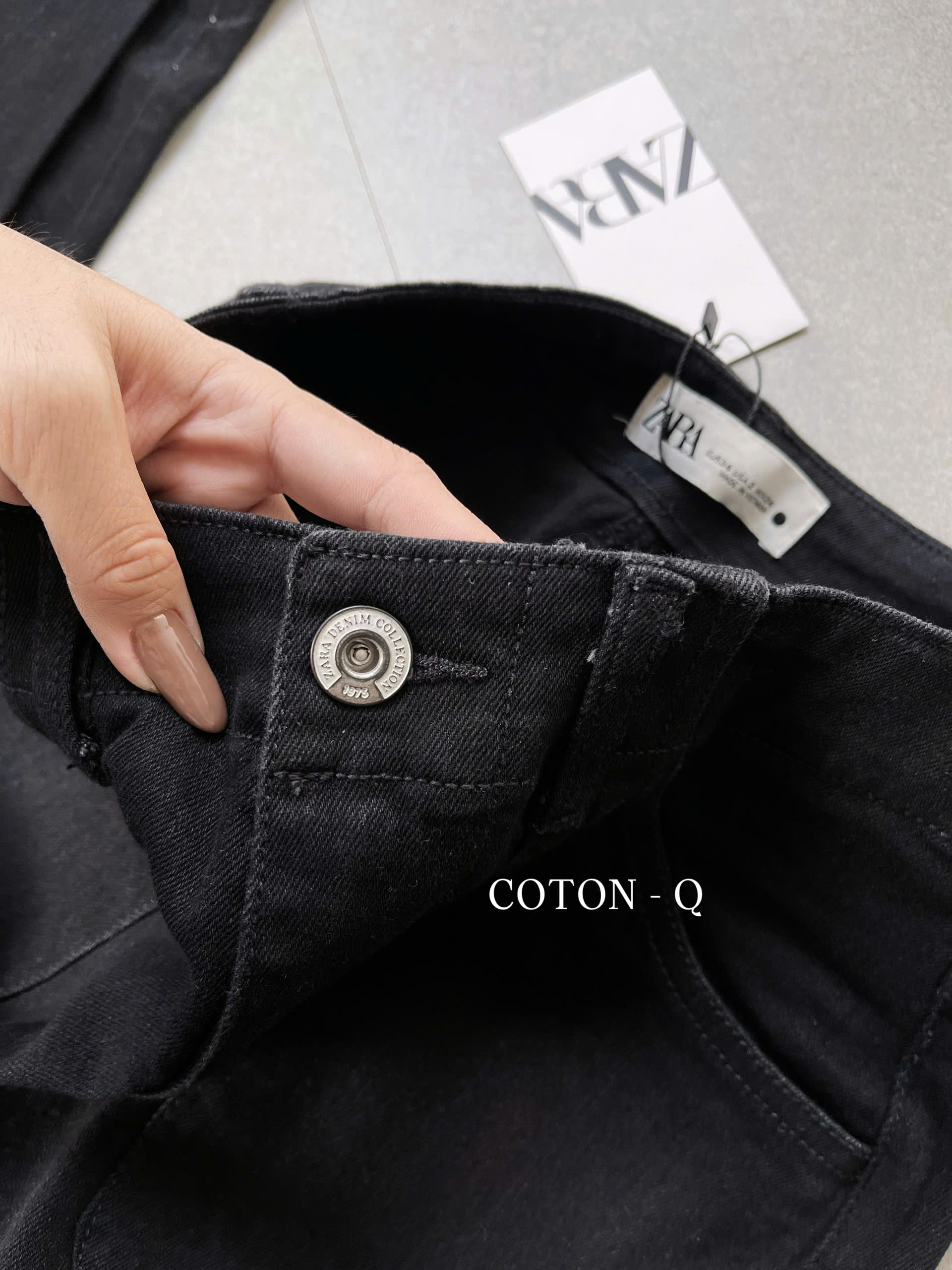 Quần jean suông đen_thumbnail_2