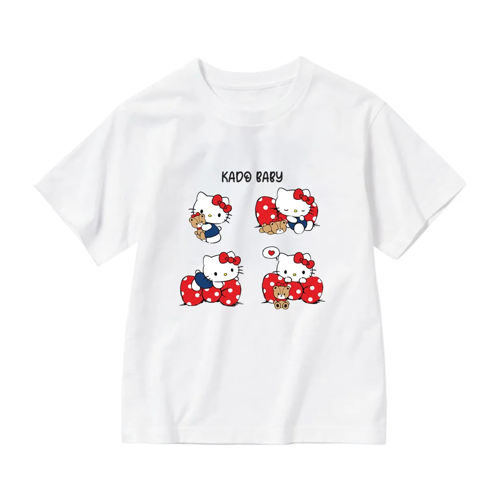 Áo thun kid form rộng Kado chất vải cotton dày dặn thoáng mát thoải mái Hello Kittie 2886_thumbnail_0