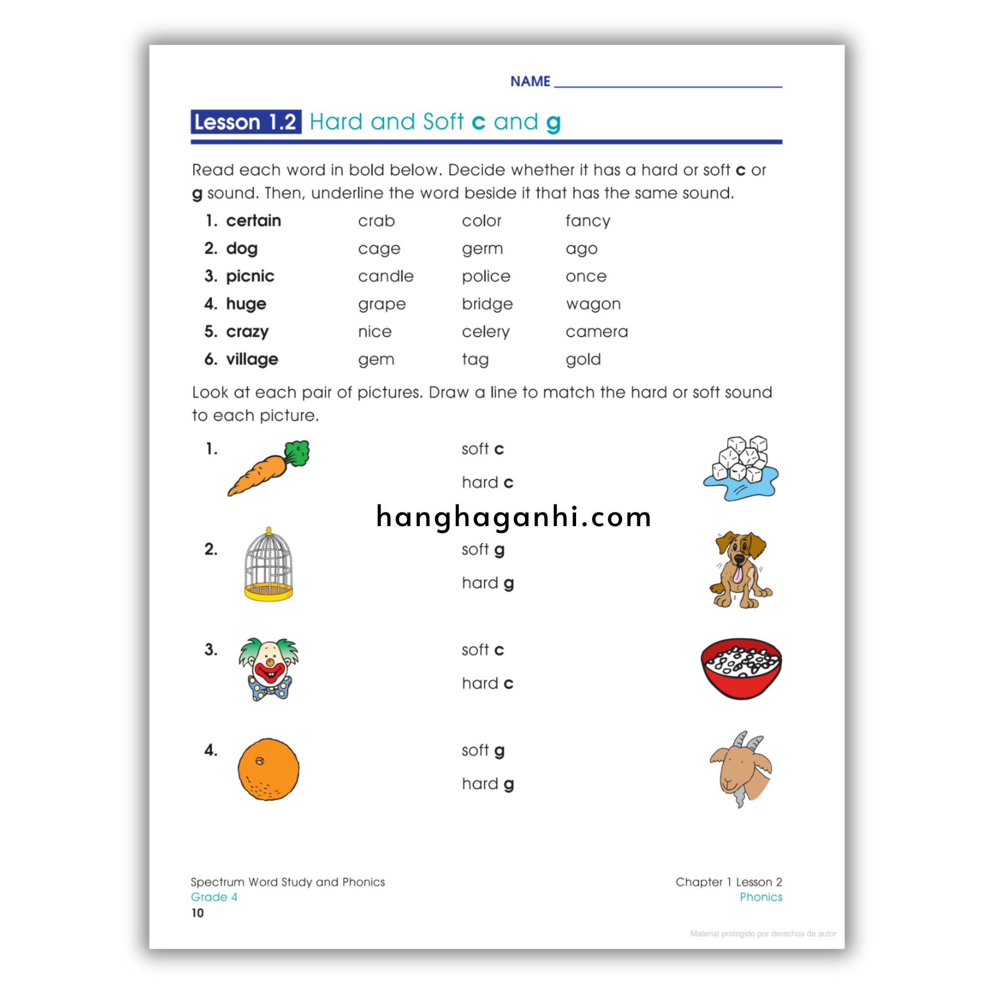 Sách Spectrum Word Study and Phonics Workbook Grade 4_thumbnail_8