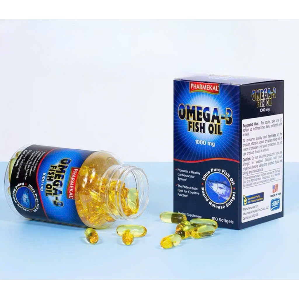 Dầu Cá Pharmekal Omega-3 Fish Oil 100 Viên_thumbnail_12