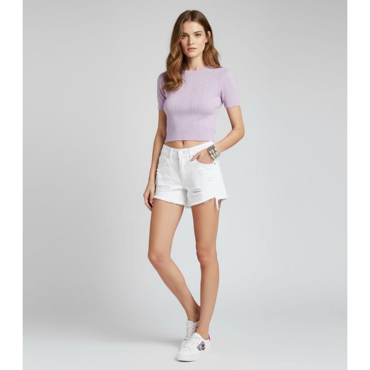 Q306 - QUẦN SHORT JEAN TRẮNG_thumbnail_1