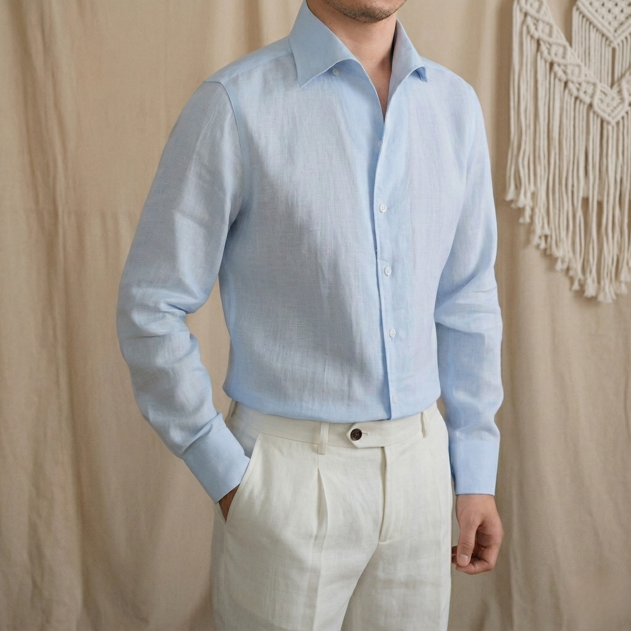 Sơ Mi Linen Cổ Button Down Ẩn Season 2_thumbnail_7