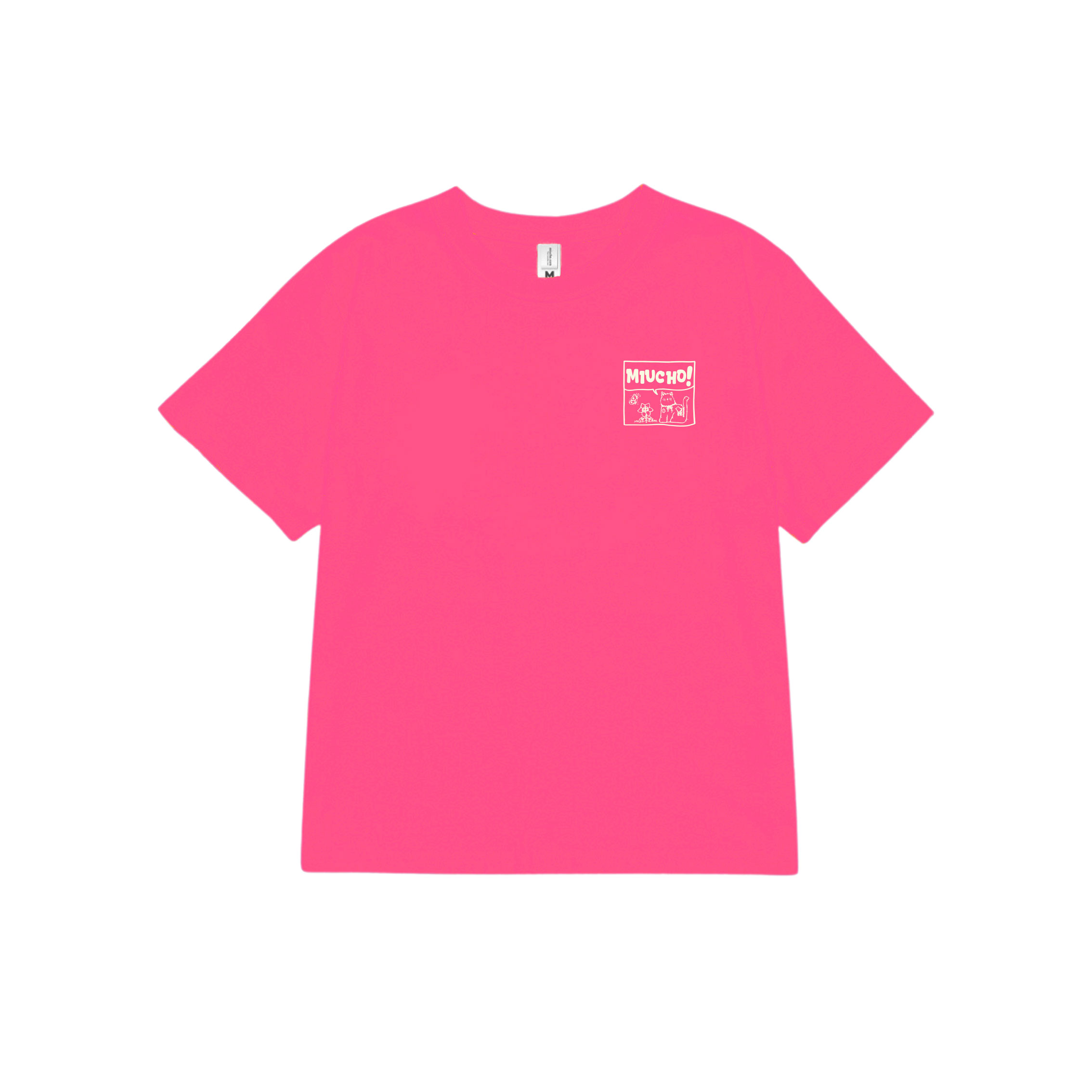 Áo baby tee form ôm dễ thương ABD1556 Miucho vải cotton co giãn cổ tròn in mix_thumbnail_0