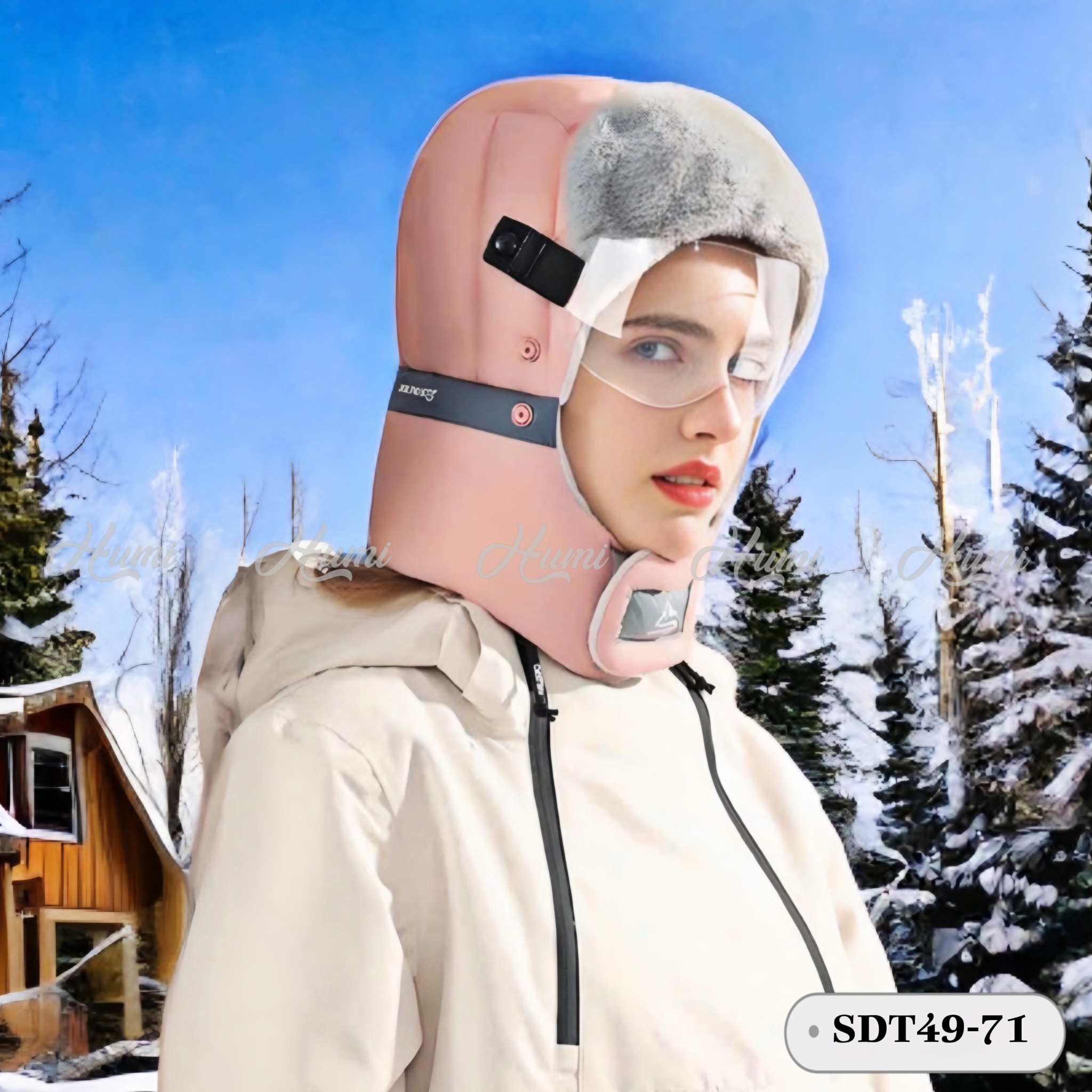 SET MŨ ĐI TUYẾT GLOVEJOY (SDT49-71 Hồng)