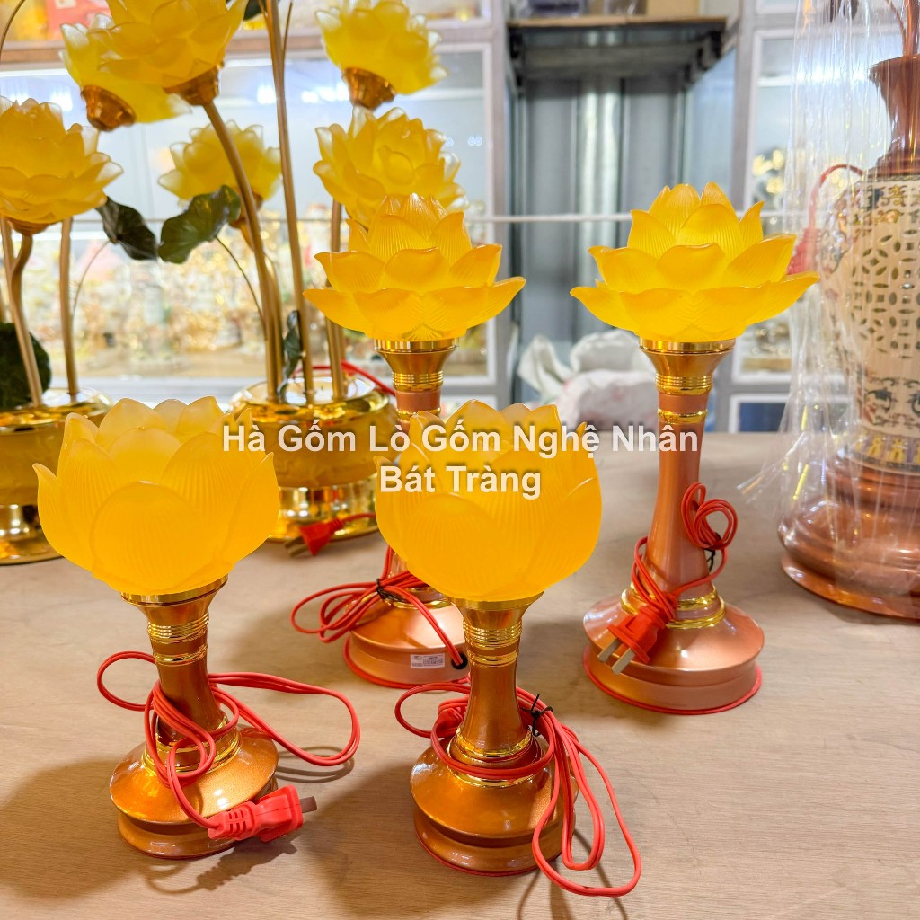 Đèn Thờ Lưu Ly, Đèn Thờ Ban Thần Tài cắm điện lung linh_thumbnail_2