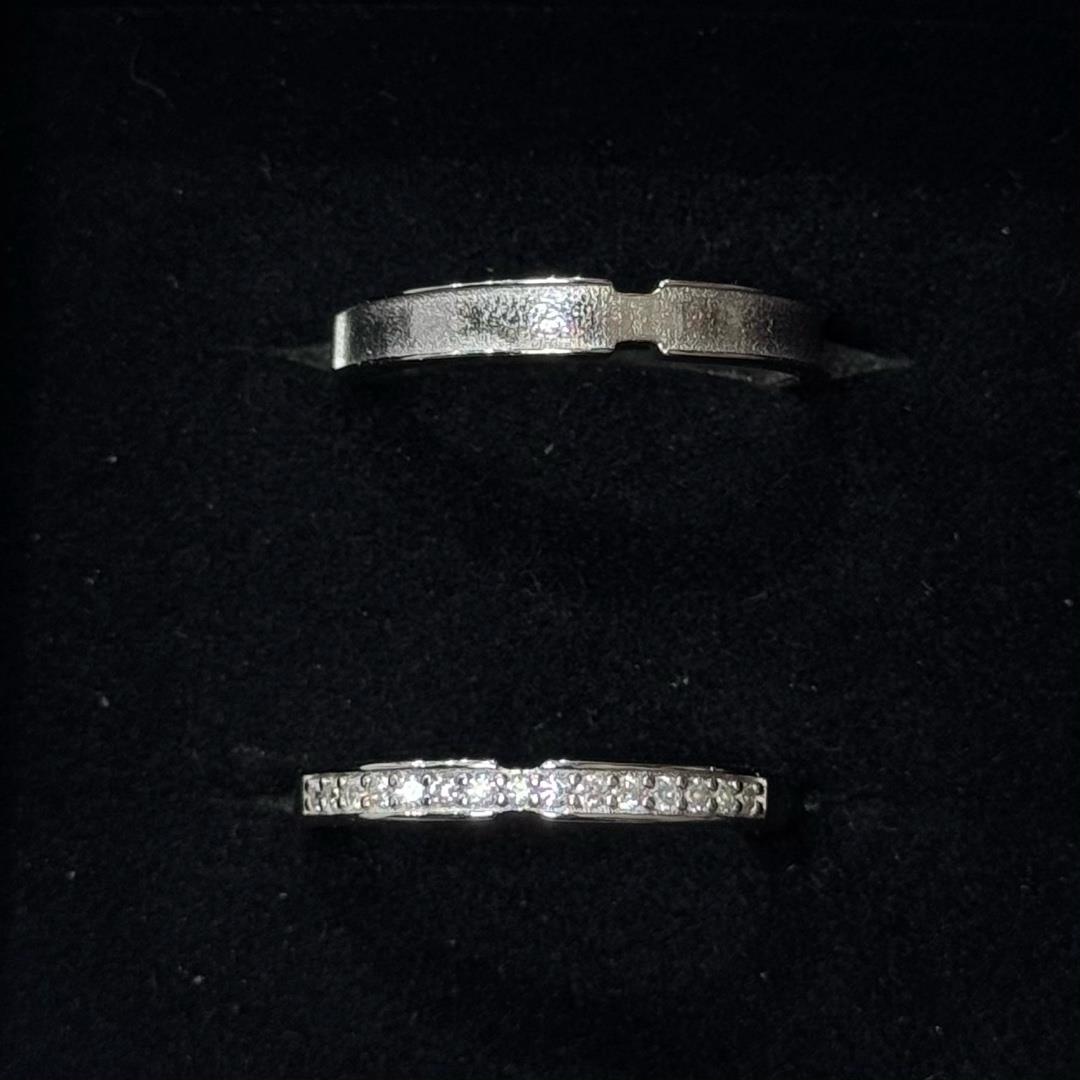 nhẫn cặp bạc si bạch kim khắc dải mù và dải kim cương freesize _thumbnail_1