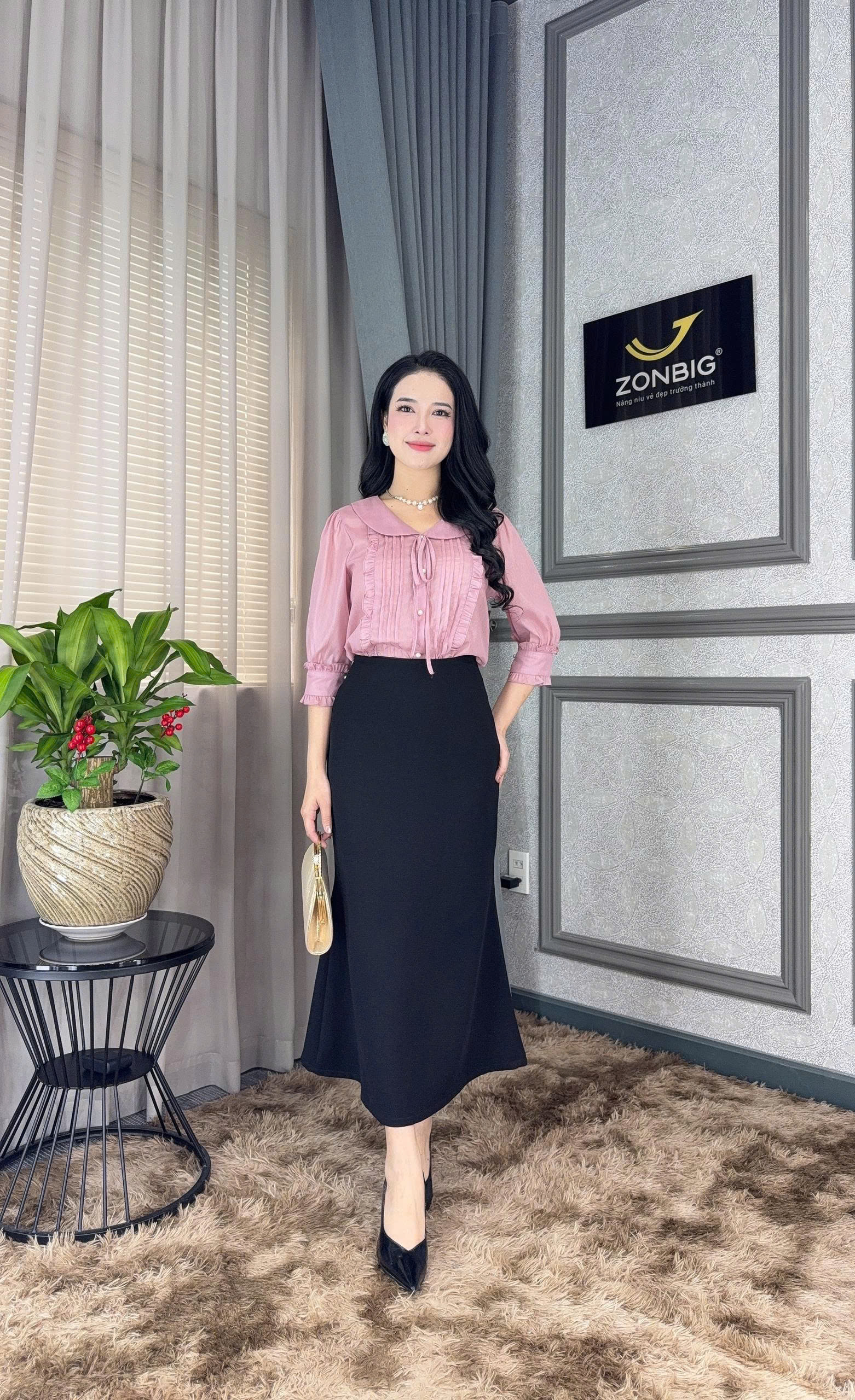 Áo kiểu - A2069 - Thương hiệu Zonbig