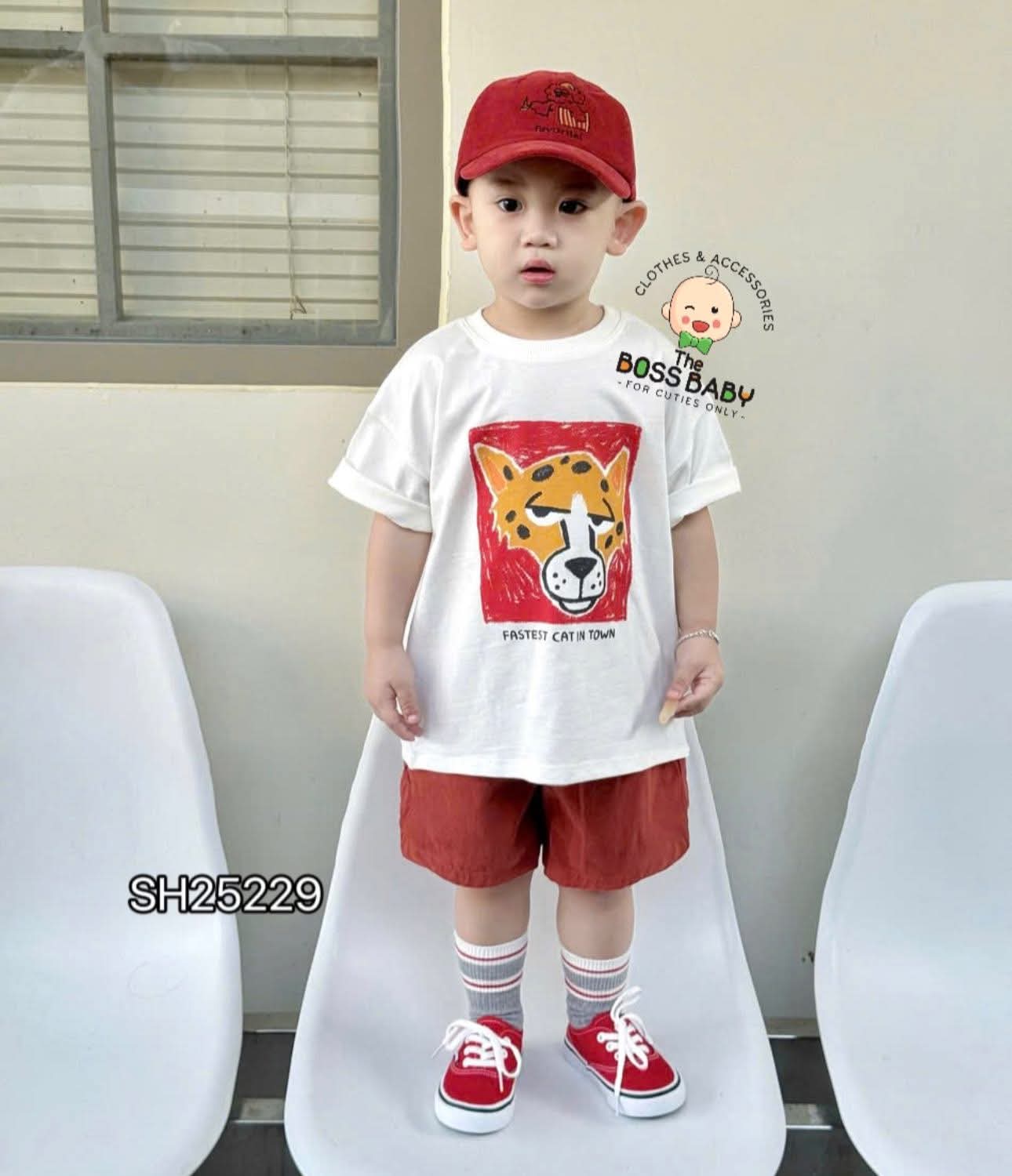 Set bộ kaki trắng đỏ FASTEST CAT_thumbnail_2