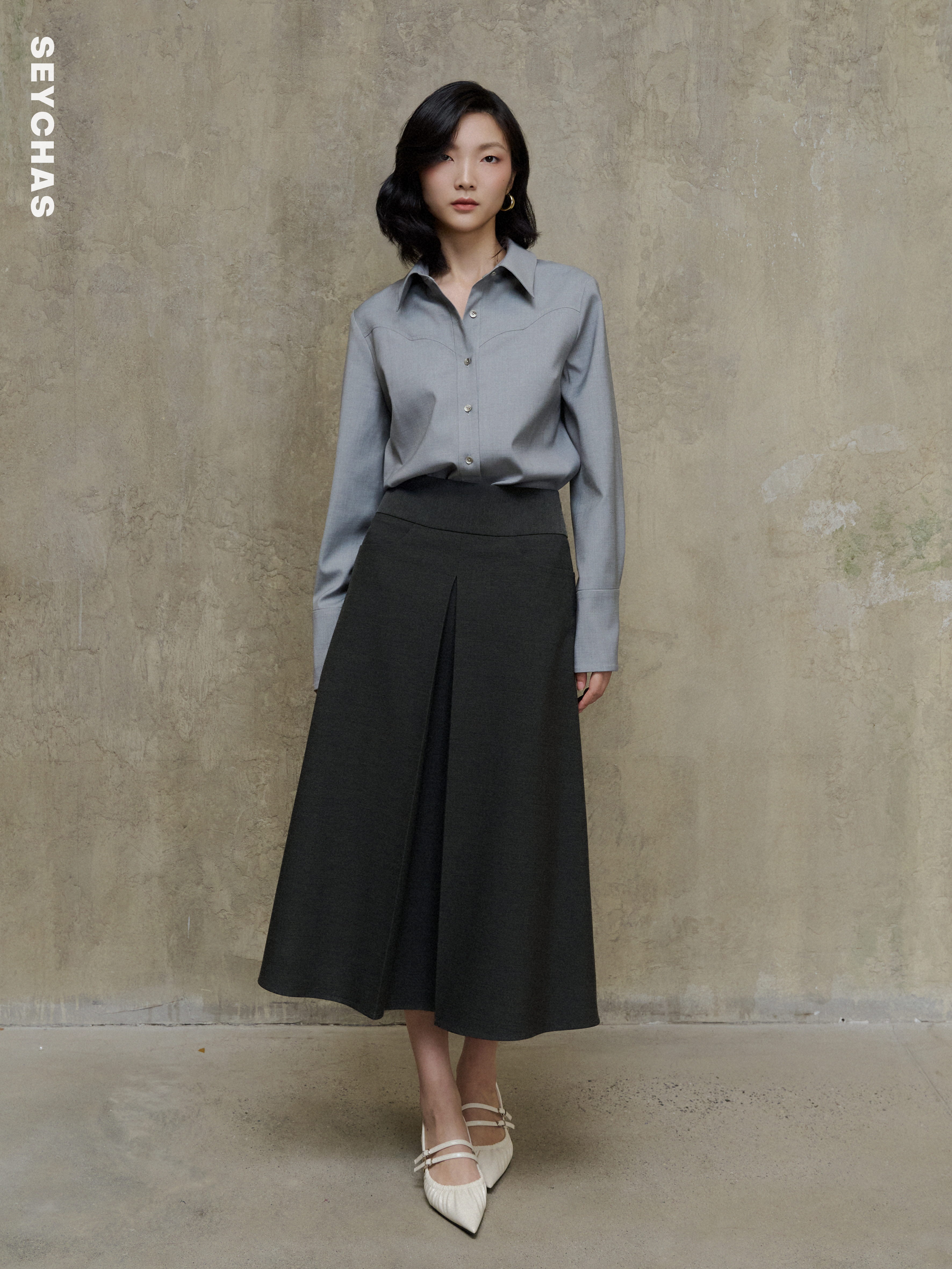 VELIN SHIRT - Light grey_thumbnail_1