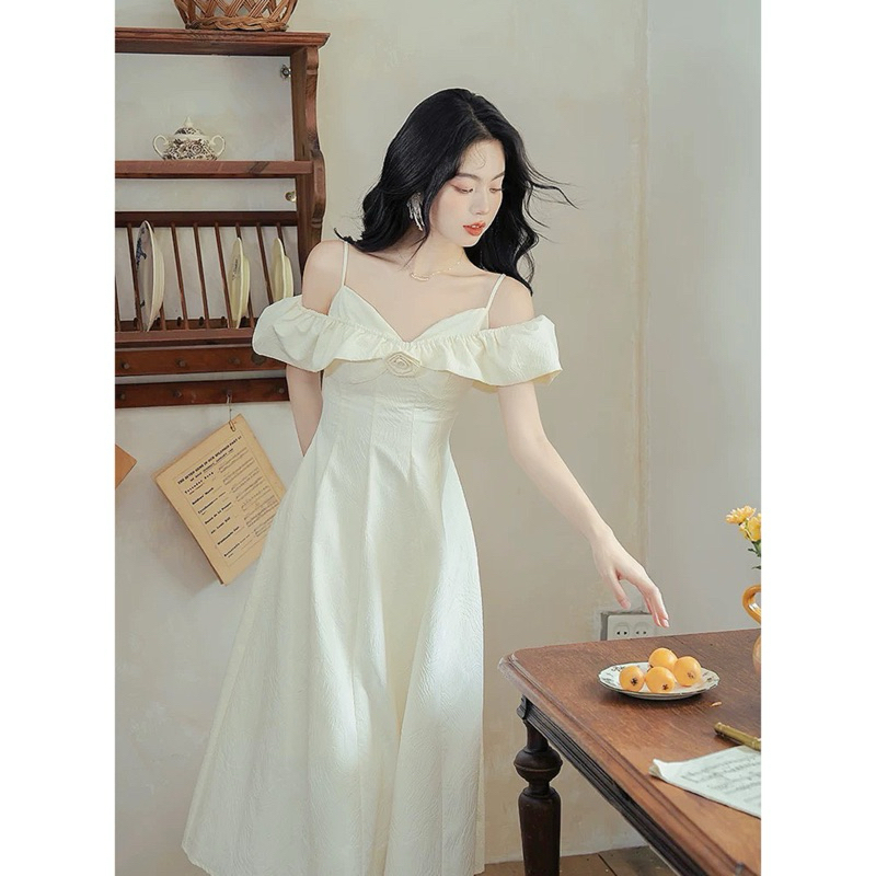 Váy trắng dáng dài mặc 4 kiểu, váy đi tiệc cánh tiên màu trắng dáng dài _L119_thumbnail_2