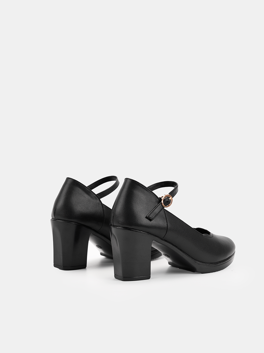  Giày Cao Gót Nữ Siêu nhẹ Chất Da Mềm Đi Êm Chân Đế Cao 7p - MO639_thumbnail_4