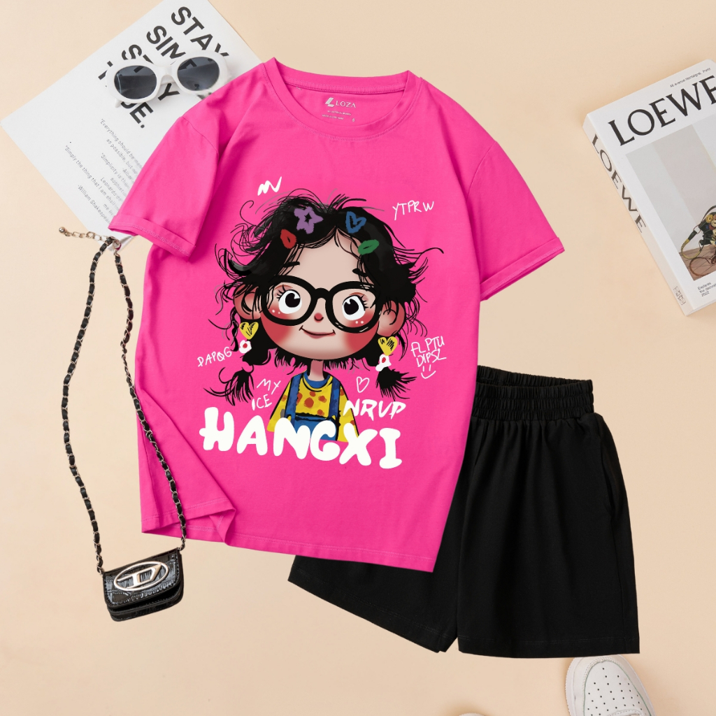 [Form rộng] Đồ bộ nữ in hình cô gái Hangxi -LOZA BP353-SB353_thumbnail_4